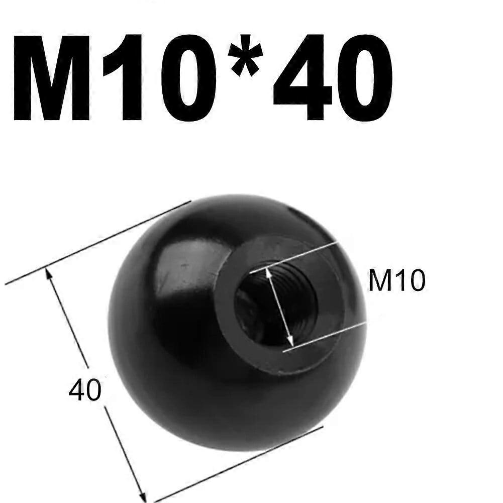 Efficient and Versatile Machine Tool Handle Ball Nut for Various Industries M10-40bakelite black