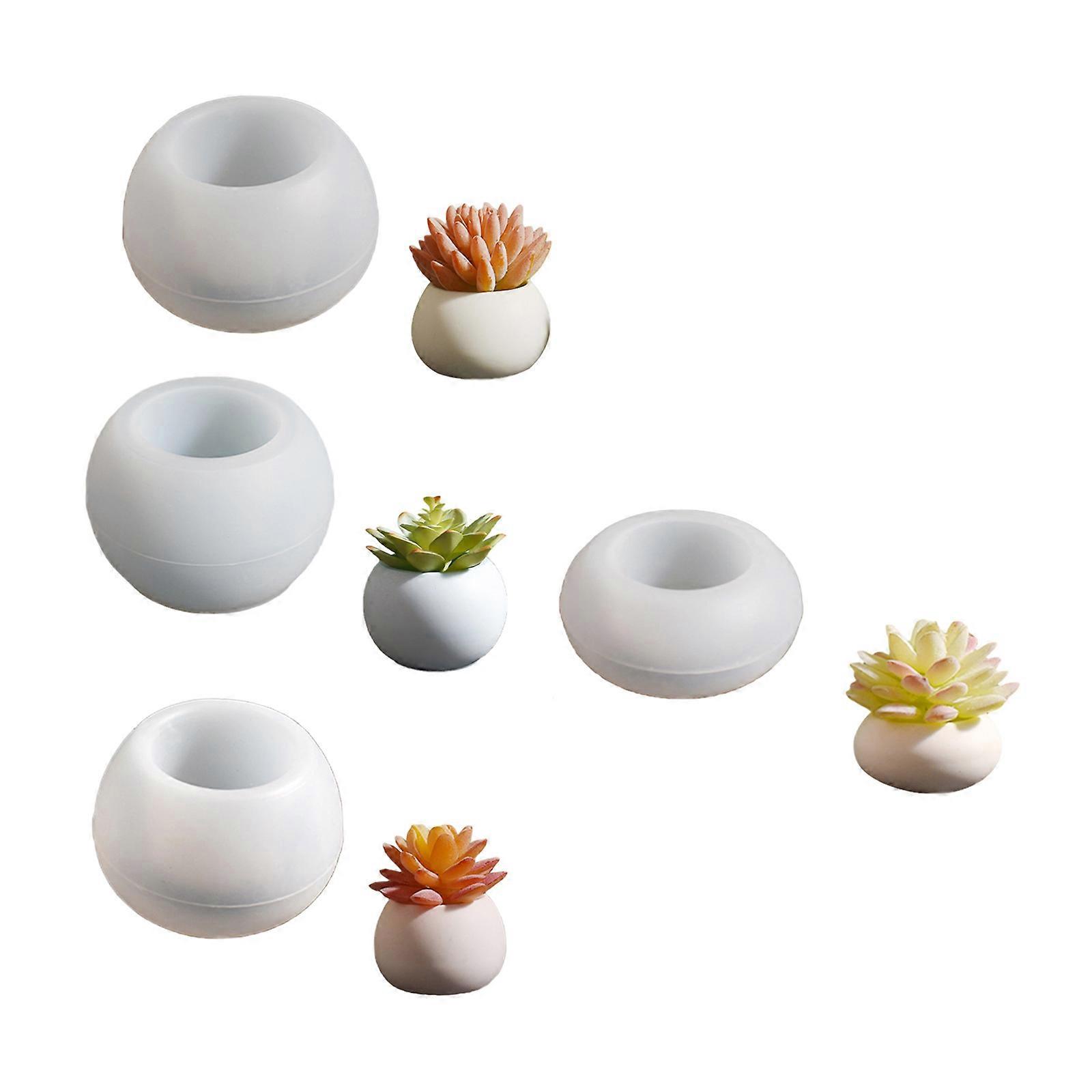 Multi Purpose Silicone Molds for Resin Art Projects Storage Container Creations and Custom Candle Holders Multicolor