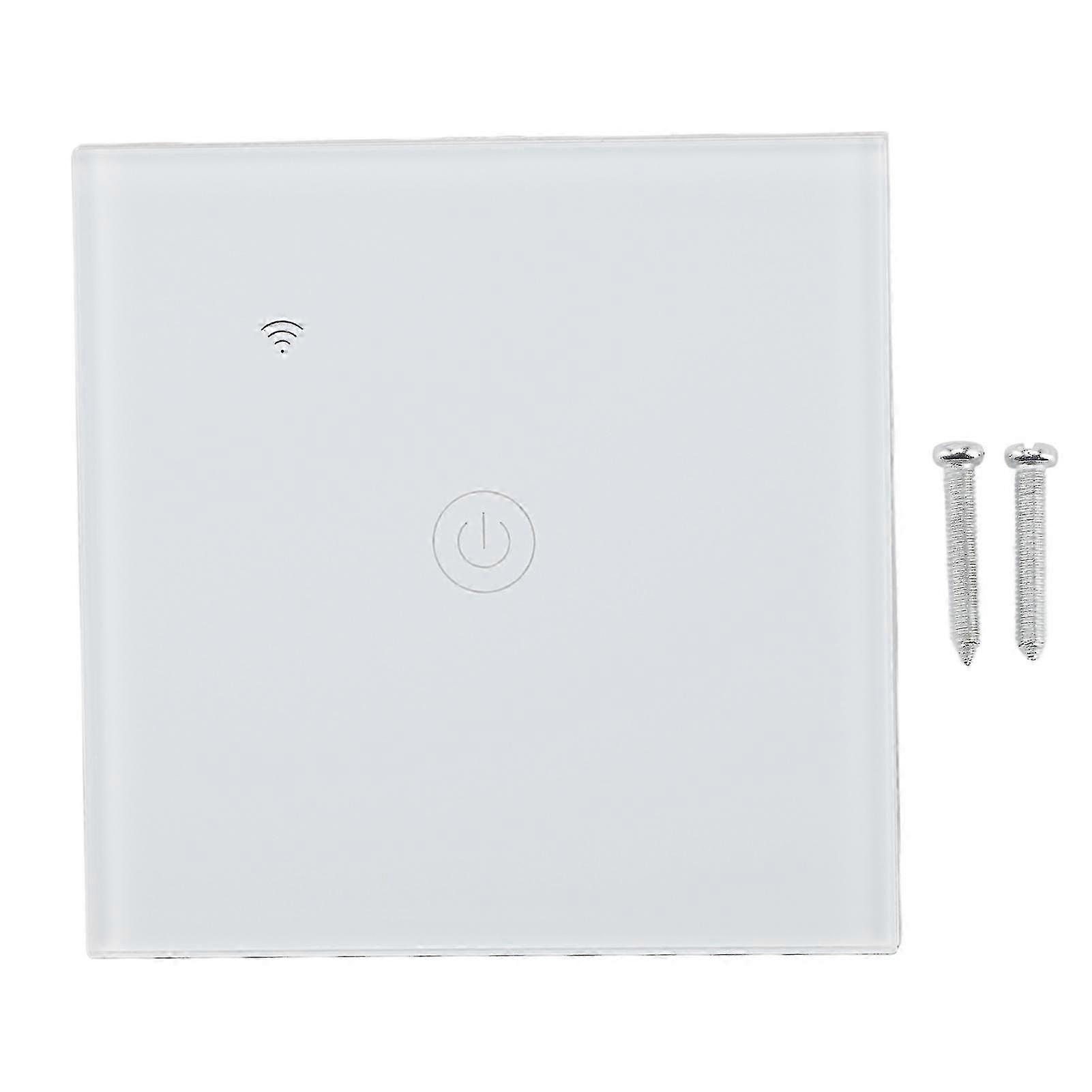 WiFi Wall Light Glass Panel Bluetooth Voice Control Smart Touch Switch for Tuya Home 100 to 240V 86 Type 2025