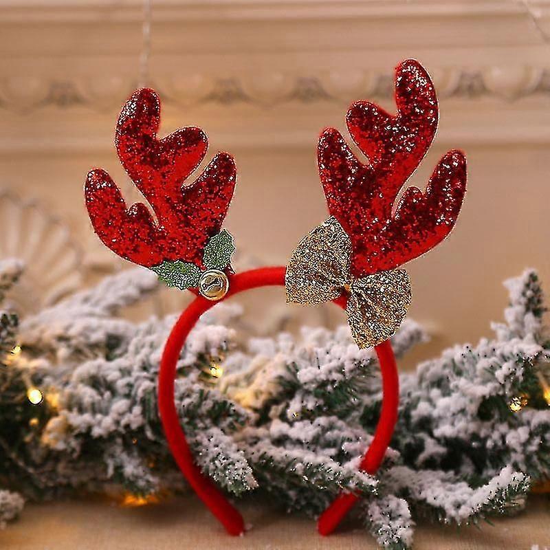 Christmas Headband For Kids Adult Christmas Deer Ears Christmas Party