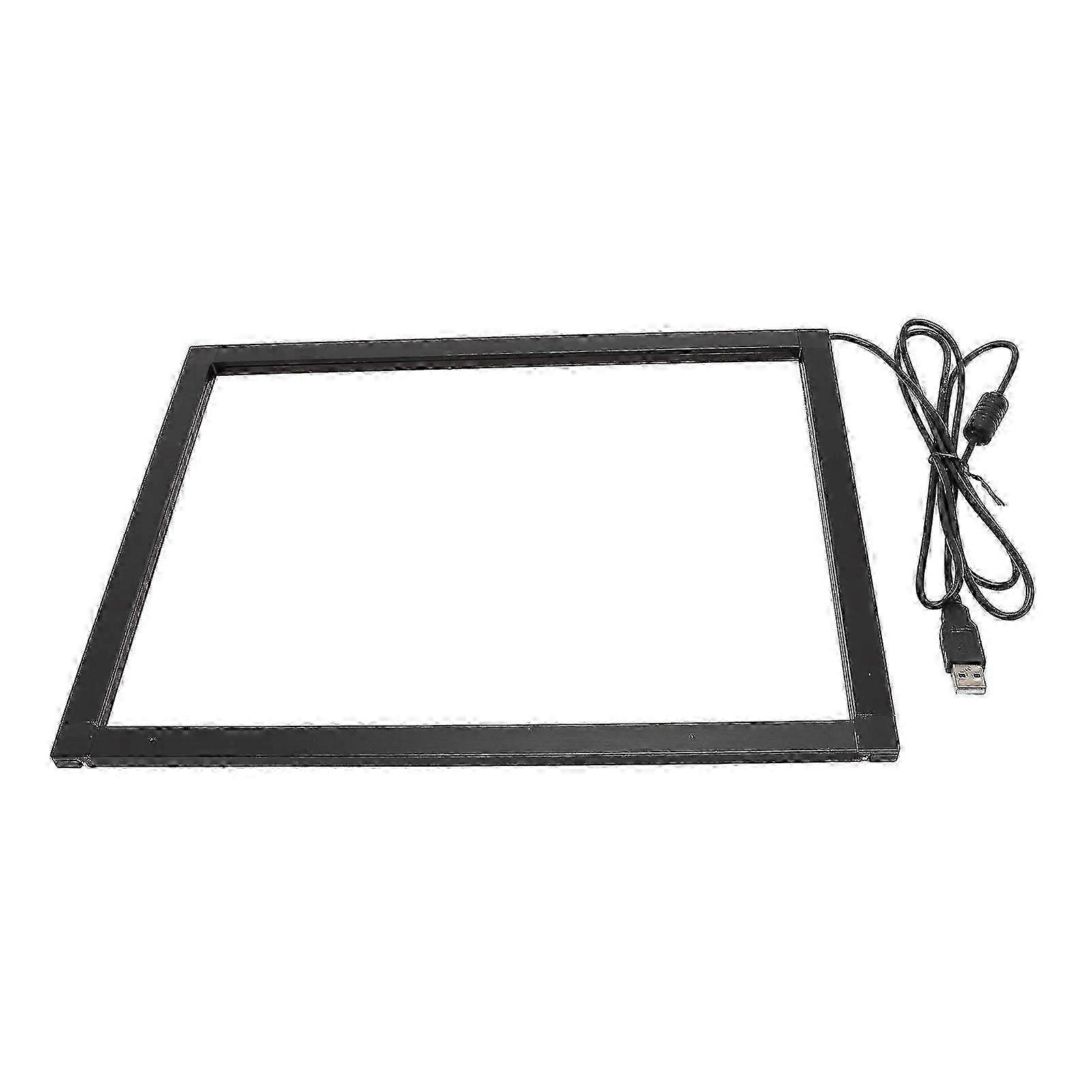 Infrared Touch Frame USB Interface Plug and Play Interactive IR Touch Screen Overlay for Touch Whiteboards Digital Signage Kiosks 32 inch