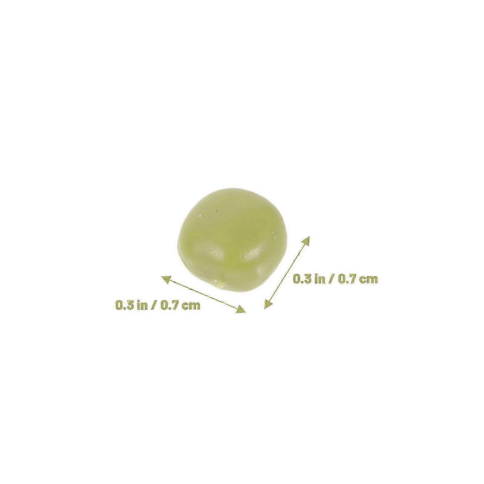 100pcs Artificial Bean Model Fake Vegetable Simulation Realistic Bean Food Prop Shop Display Prop