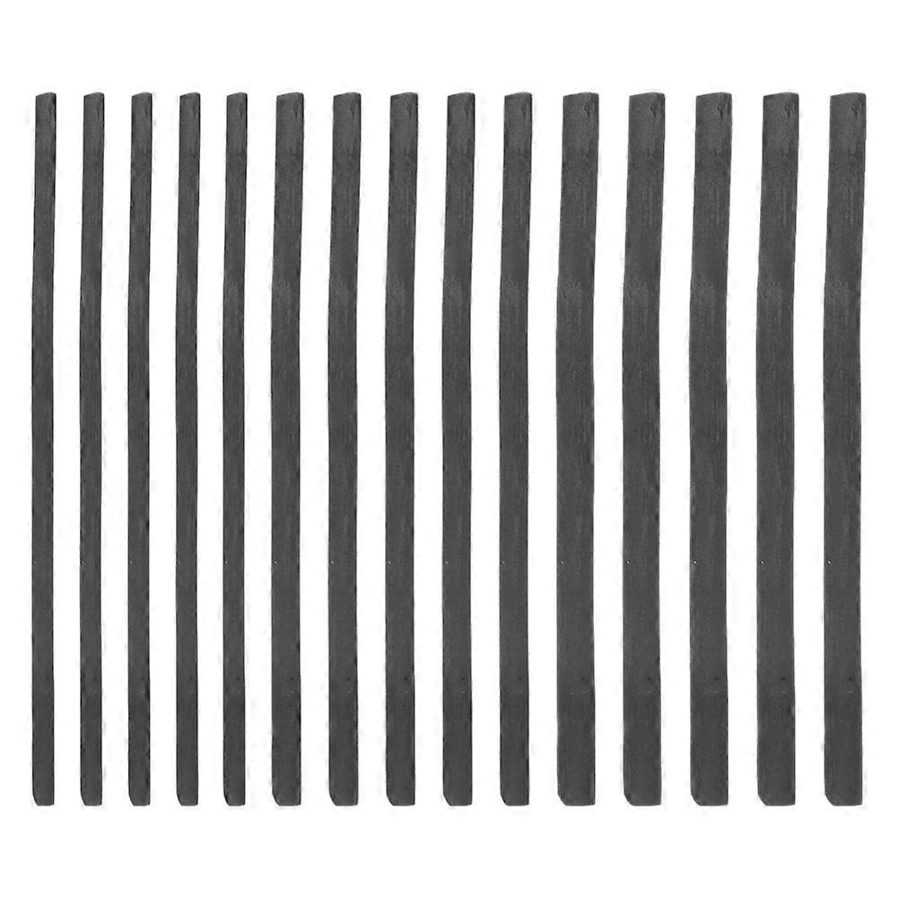 25Pcs Professional Charcoal Sticks Artist Sketching Charcoal Durable Compressed Charcoal