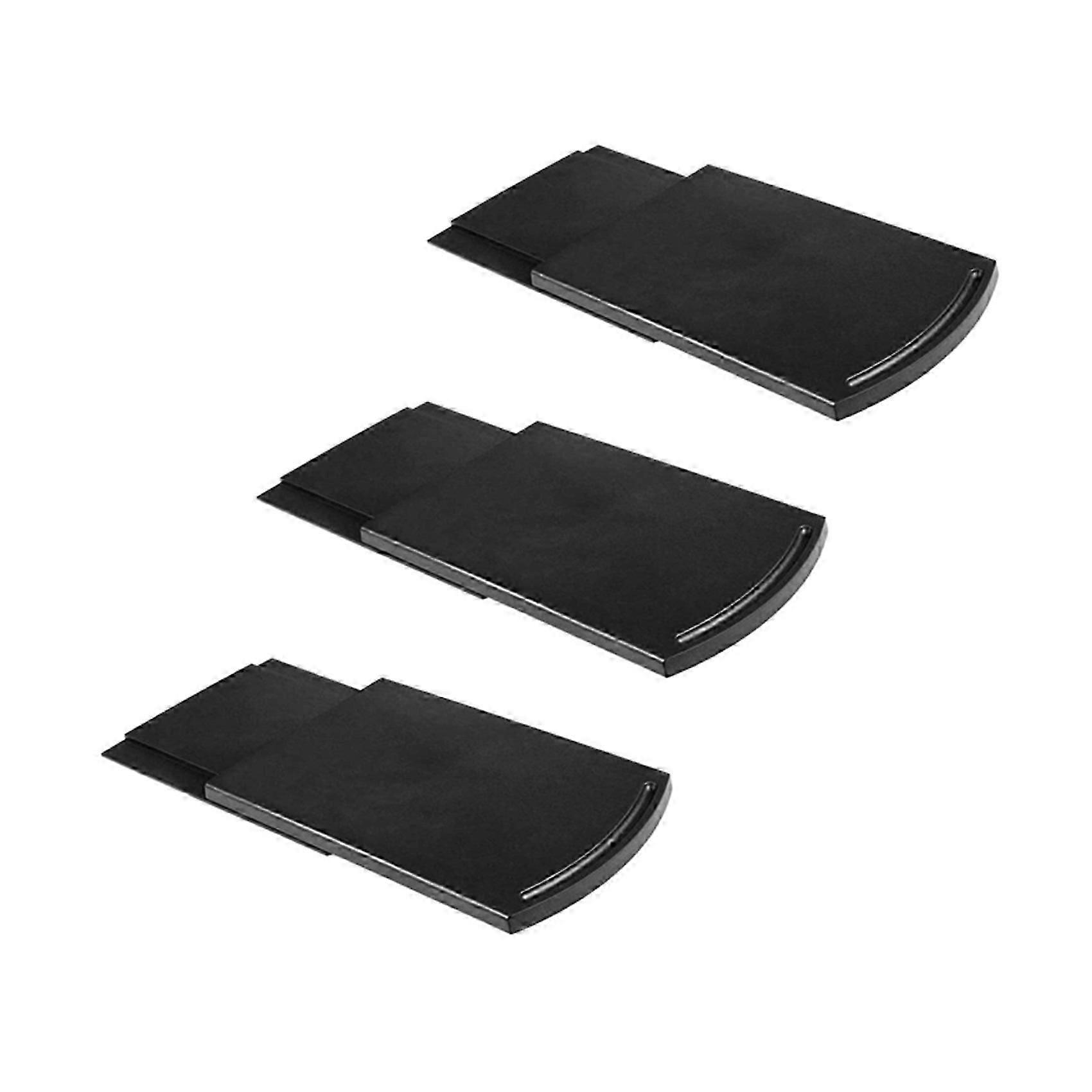 3X Kitchen Sink Sliding Coffee Tray Mat, with Smooth Rolling Wheels
