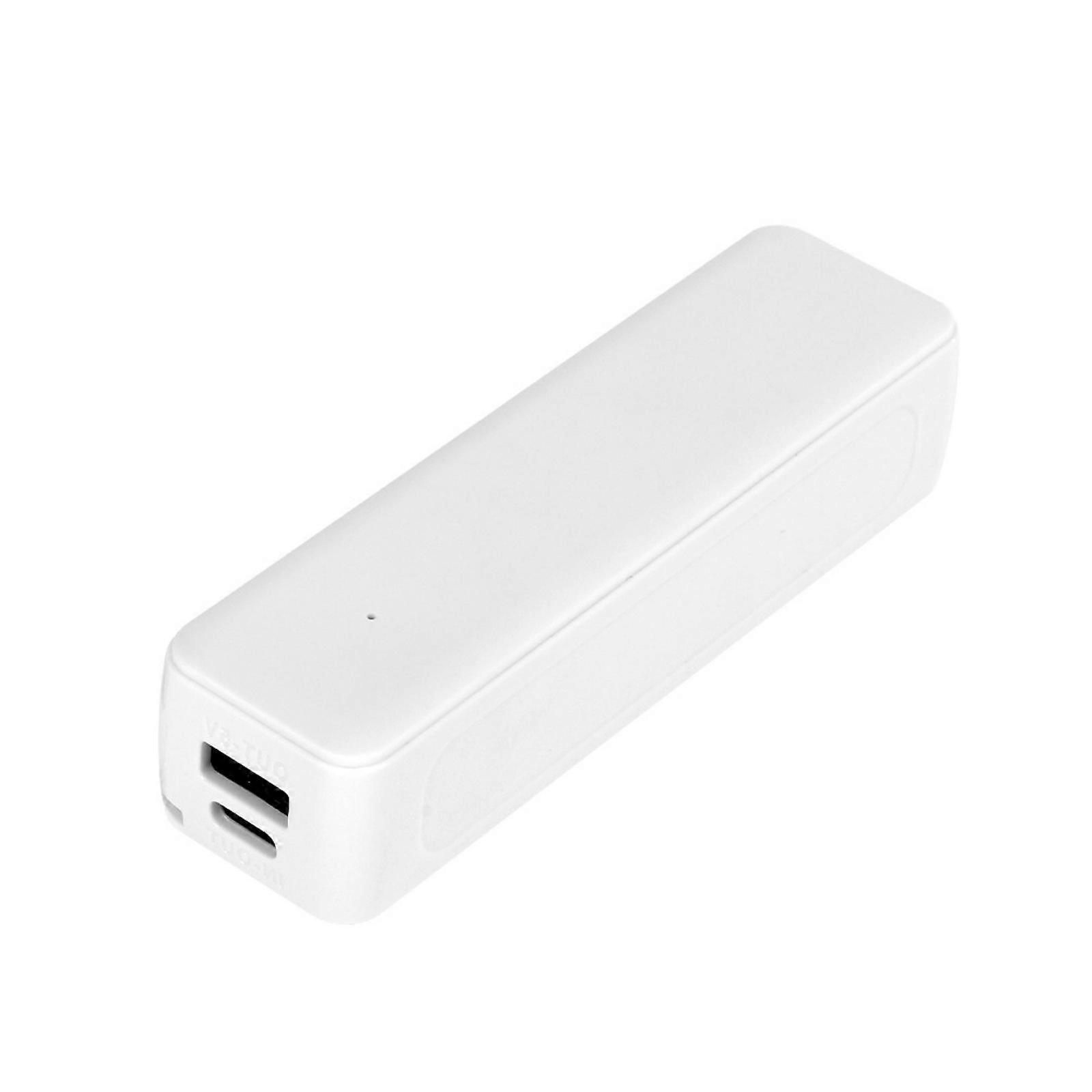 DIY Device Case With 21700 Cell Agreement 12W Fast Fee And Thermoregulation Safety Features  White