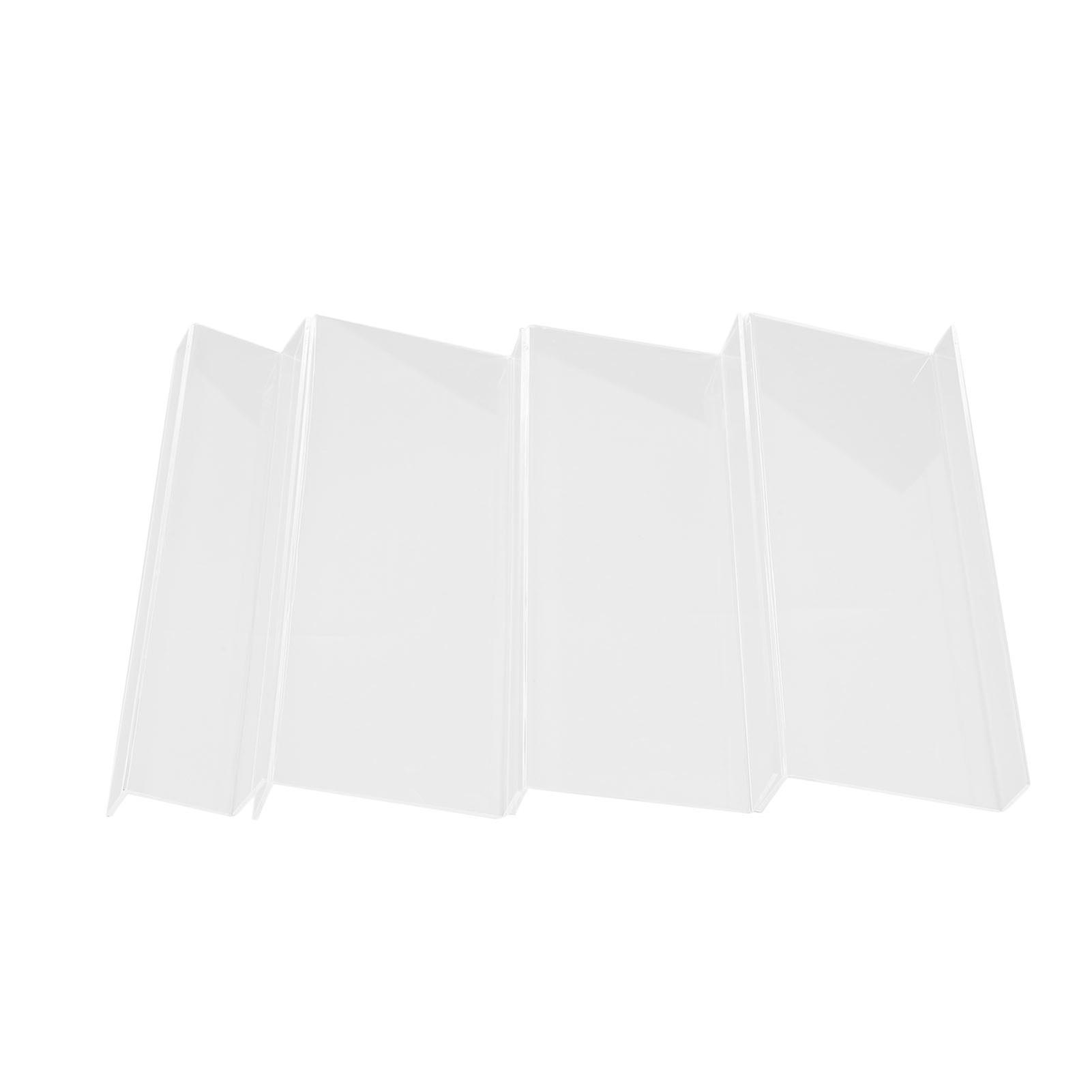 Organizer 4 Tier Drawer Insert Adjustable Large Capacity Easy Installation Spice Rack for Kitchen Cabinet