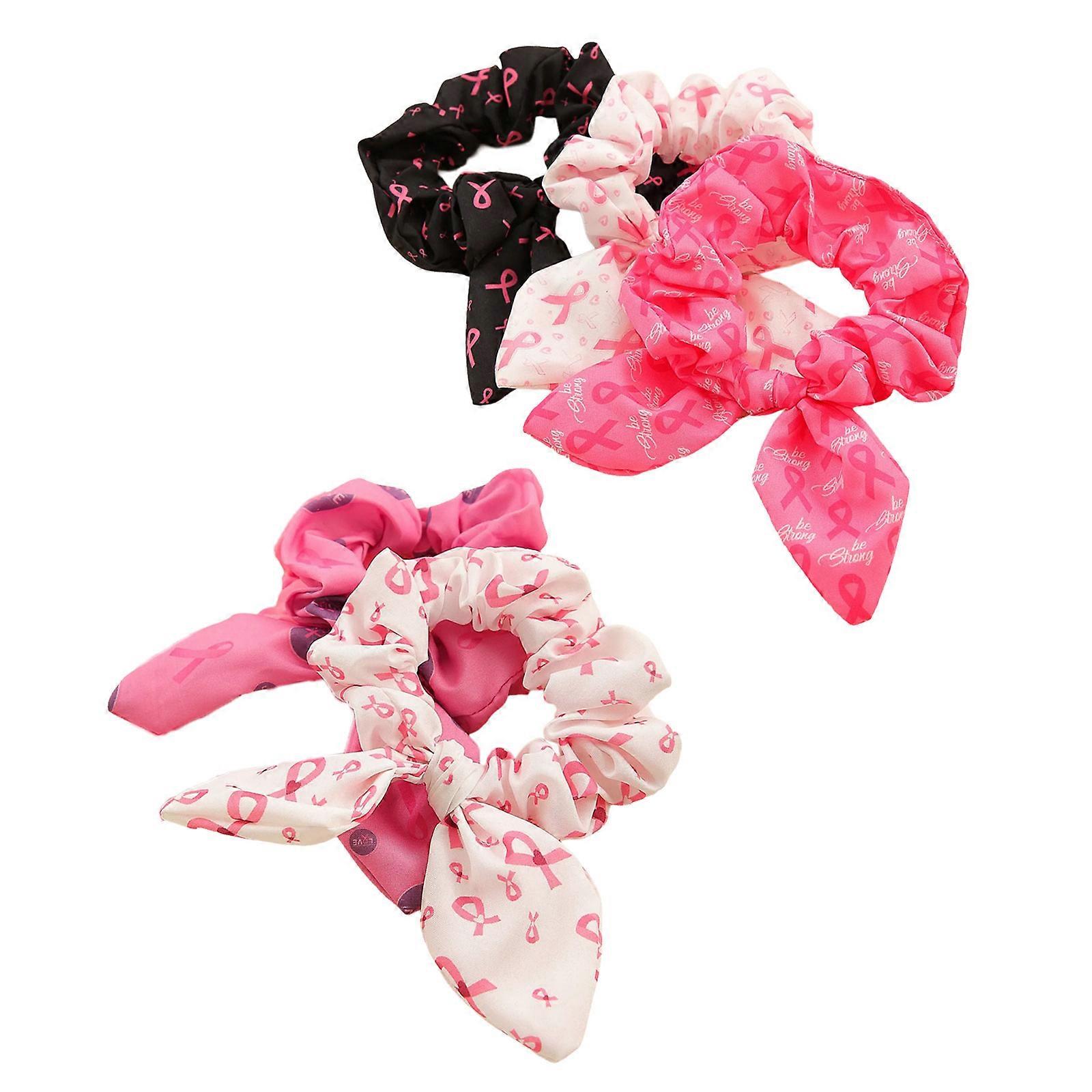 Ruban d’attache à cheveux polyvalent Charité Public Corde de cheveux Ruban chouchous Ruban Attache à cheveux Coiffure facile 5