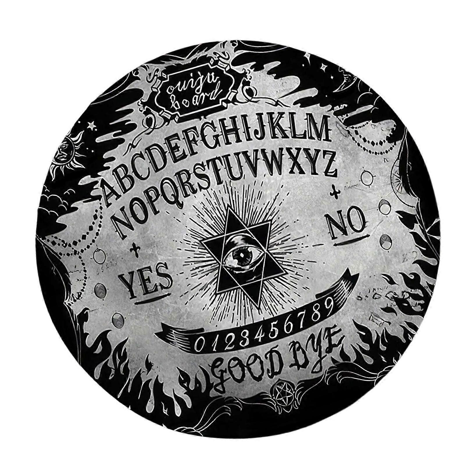 Healings Stone Energy Generators Altars Tarots Eye Pattern Altars Tarots Card Pad Dowsing Pendulums Ceremony Mat Multicolor