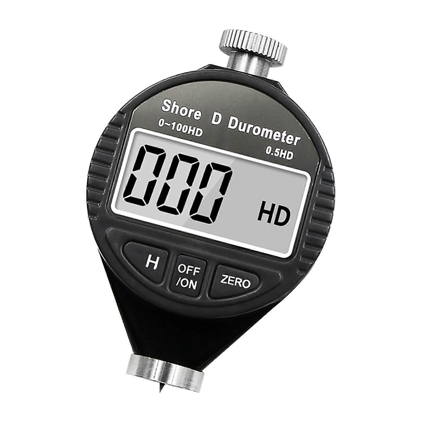 Digital Shore Hardness Durometer Digital Hardness Tester Hardness Meter Shore 0-100 A/C/D for Plastic Leather Rubber Multicolor