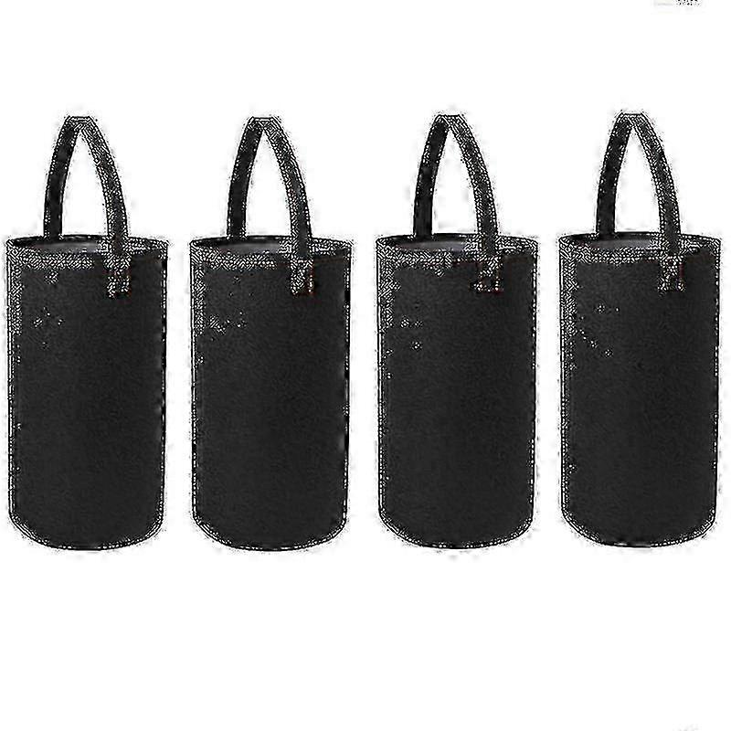 4pcs-upside Down Tomato Planter(requires Plants,soil And Fertilizer, Not Included) Sturdy Hanging Handle Thickened Breathable Felt Cloth