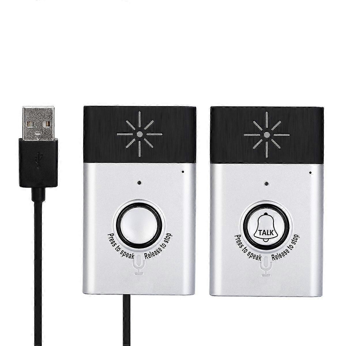 Wireless Intercom Doorbell Home Voice Intercom Doorbell Support Toveis Intercom Profesjonell penetrasjon