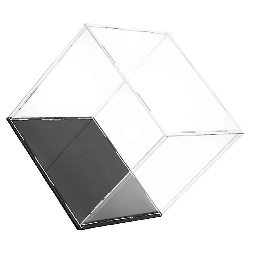 Football Display Case Acrylic Box for Protecting on Countertop