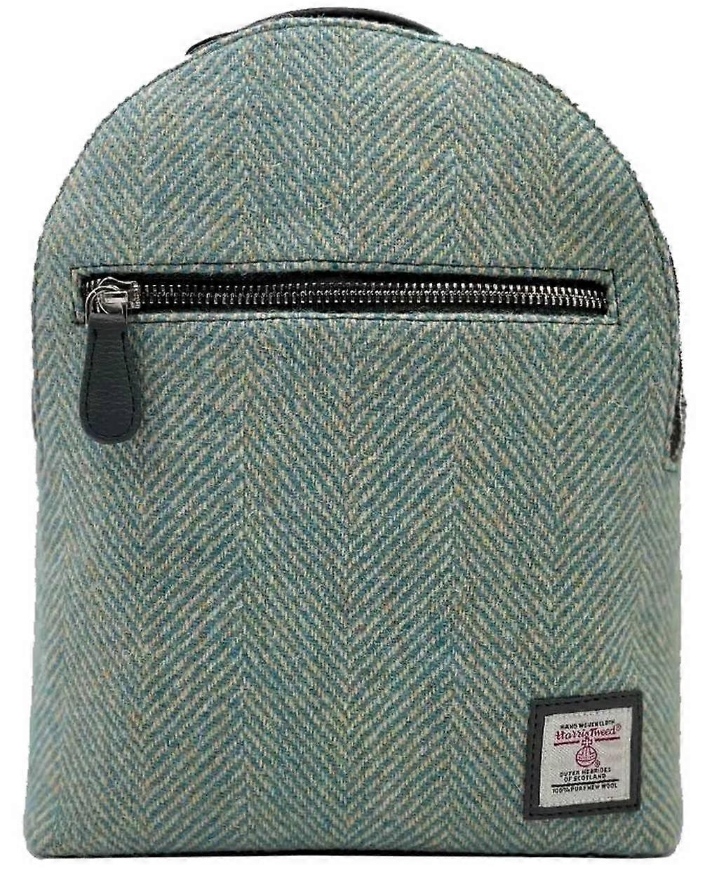 Maccessori Harris Tweed Backpack - Turquoise Blue