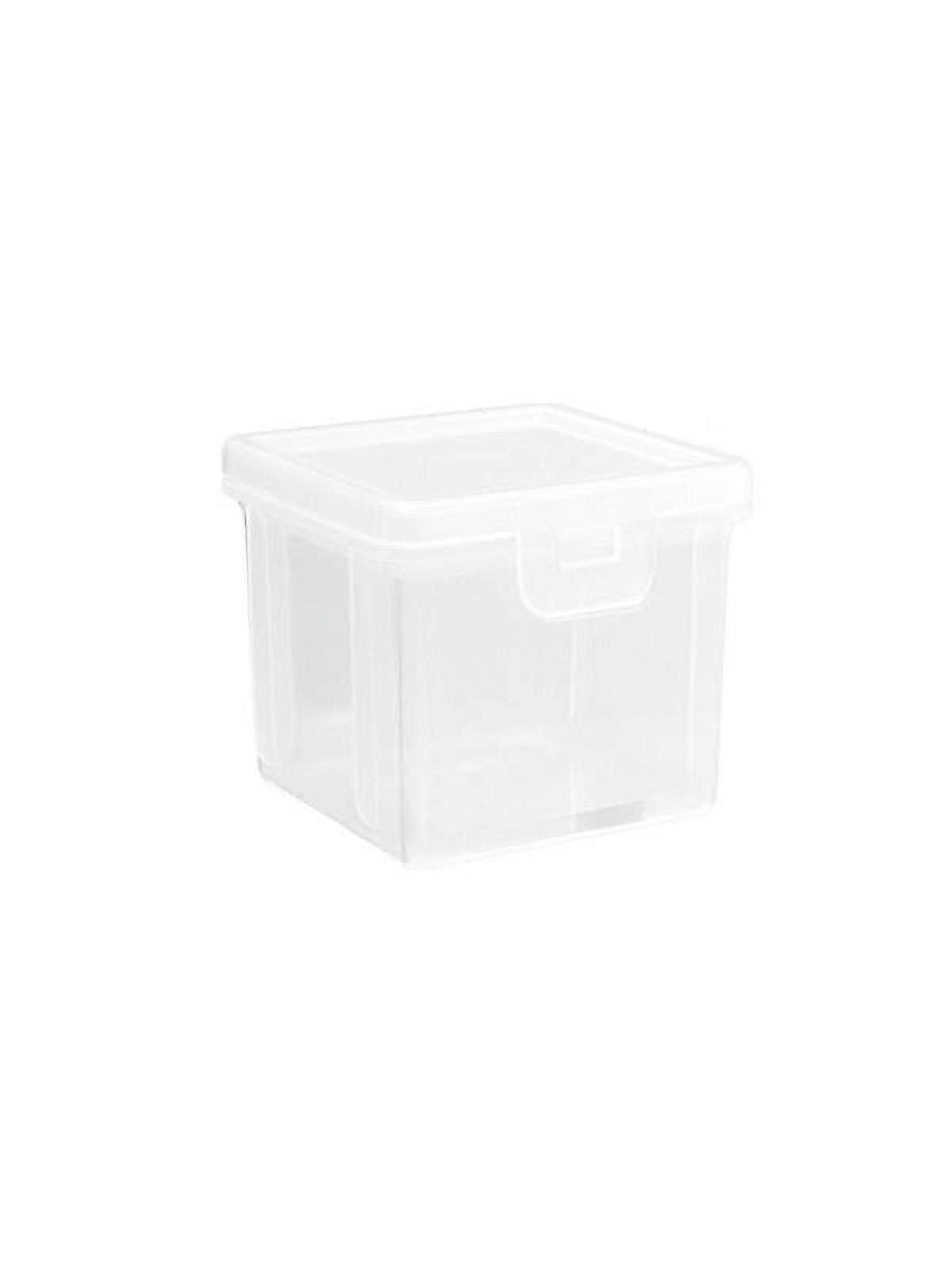 WNFJR Plastic Bread Box Snacks Storage Bin Loaf Bread Vegetable Unbreakable Fruits Cake Boxes Clear Bread Container Bread Bins with Lid