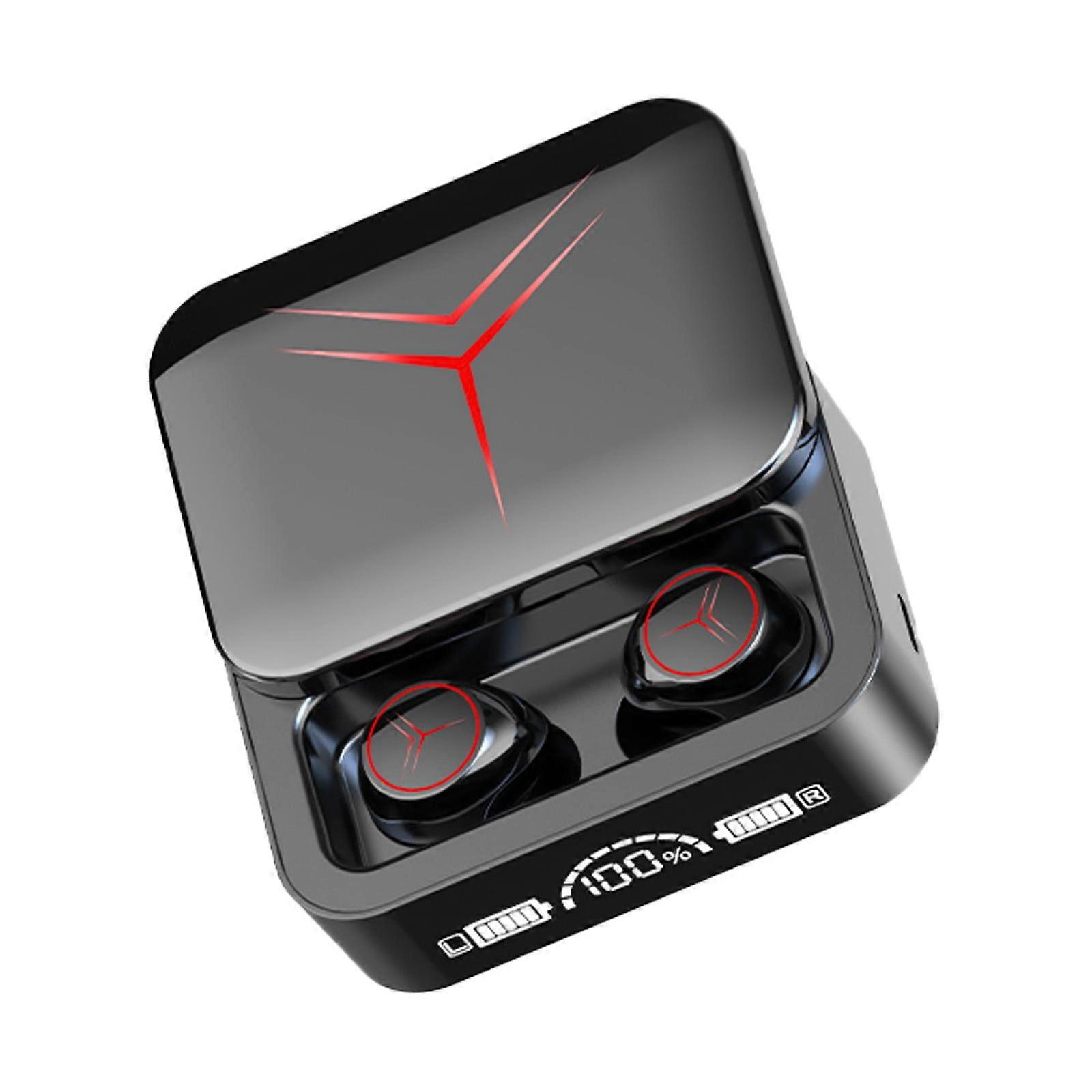 Tarmeek Bluetooth 5.2 Wireless Earbuds, 60Hrs Battery, Wireless Charging Case, LED Display, Deep Bass, IPX7, compatible with iPhone & Android