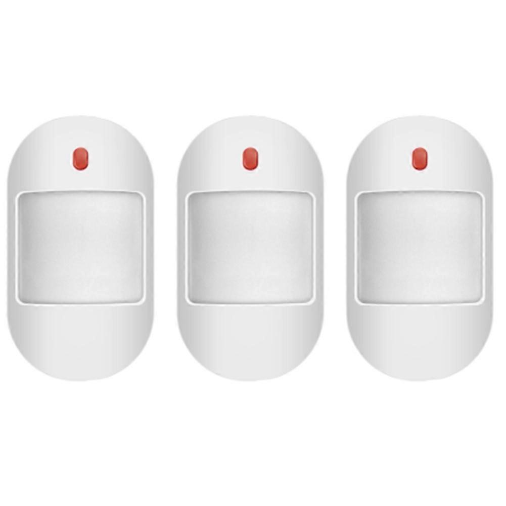 3pcs Enhanced Wireless PIR Motion Sensor Alarm Detector 433MHz Wireless Infrared Detector