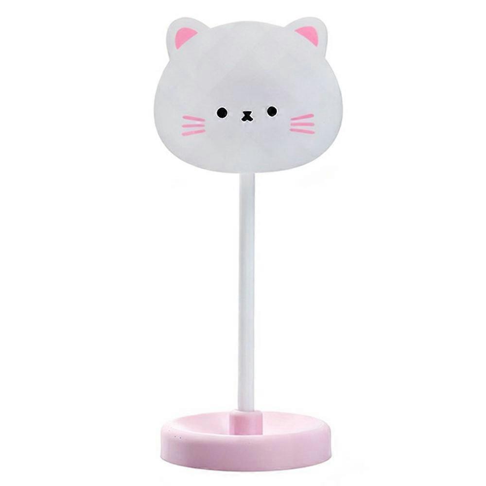 Cute Cat Style Headphone Stand PET Headset Hanger with Storage Base