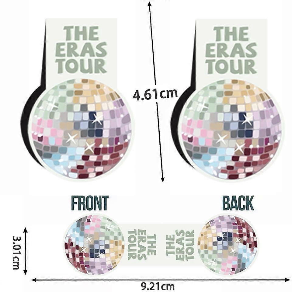 The "Pick Up" set of magnetic bookmarks featuring Taylor Swift, a singer, for reading, book pages, label clips, gifts, and journals.