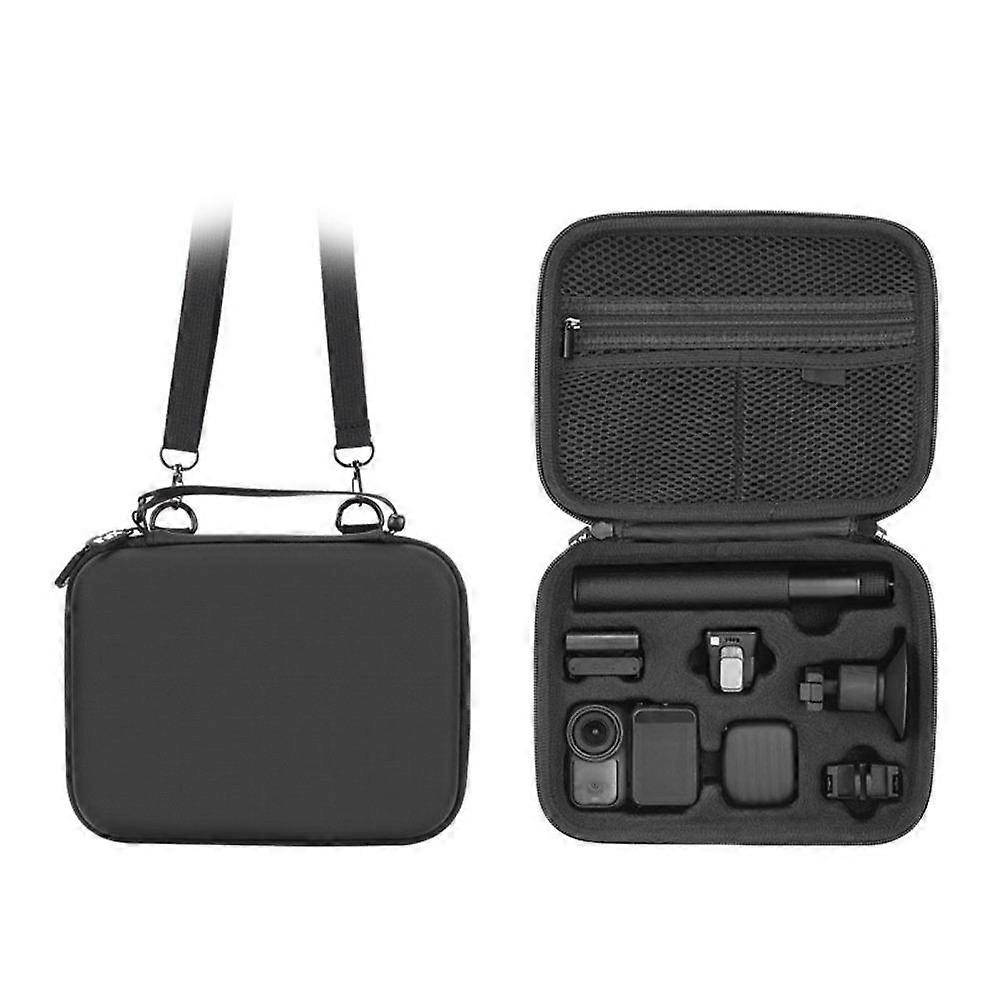 For DJI Osmo Nano Case Durable EVA Hard Shell Protective Storage Bag with Shoulder Strap Water Resistant for Travel