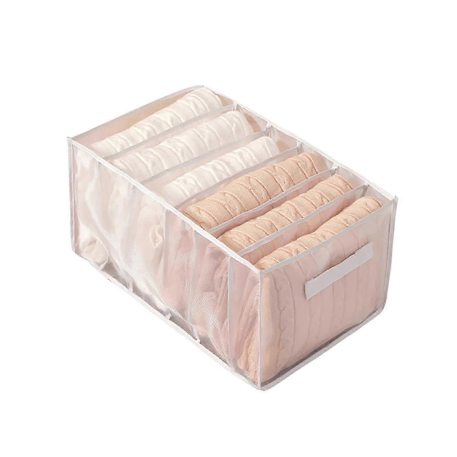 Jeans Organizer Storage Drawer Pants Foldable Mesh Wardrobe, Large Capacity_li