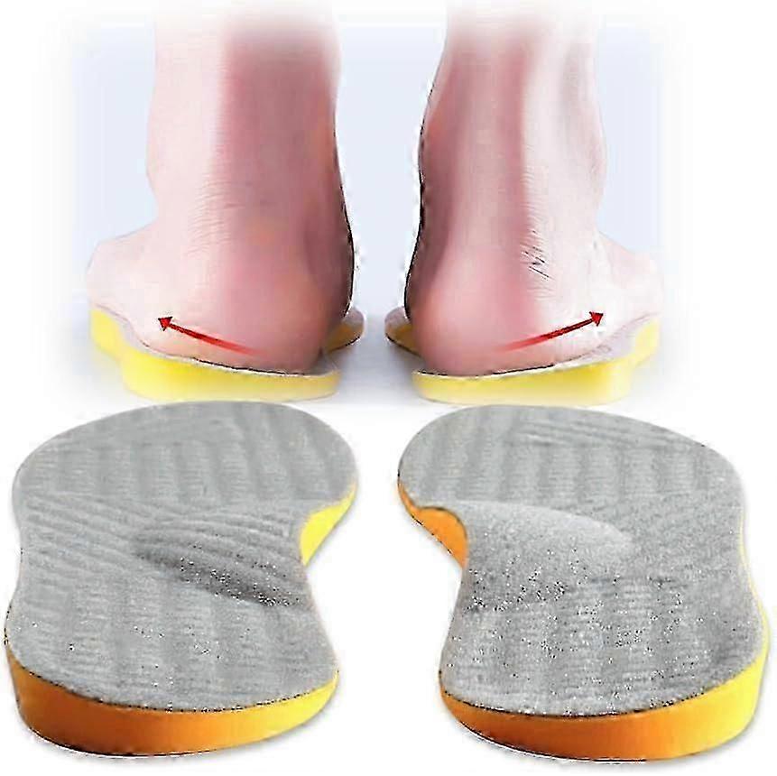 Supination Insoles for Over Supination Foot Alignment - Orthotic Inserts for Men and Women Corrective Foot Supports for Supination Relief