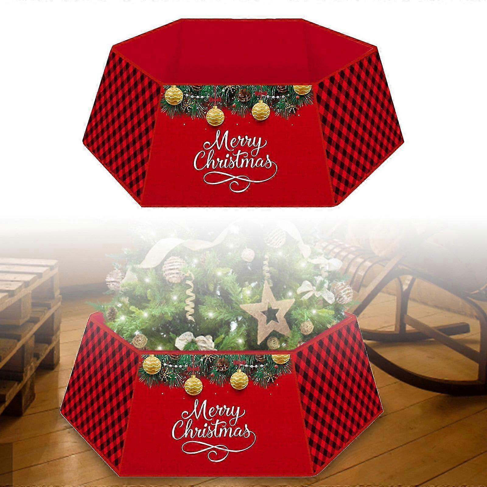 Christmas tree apron with snowflake decorations waterproof