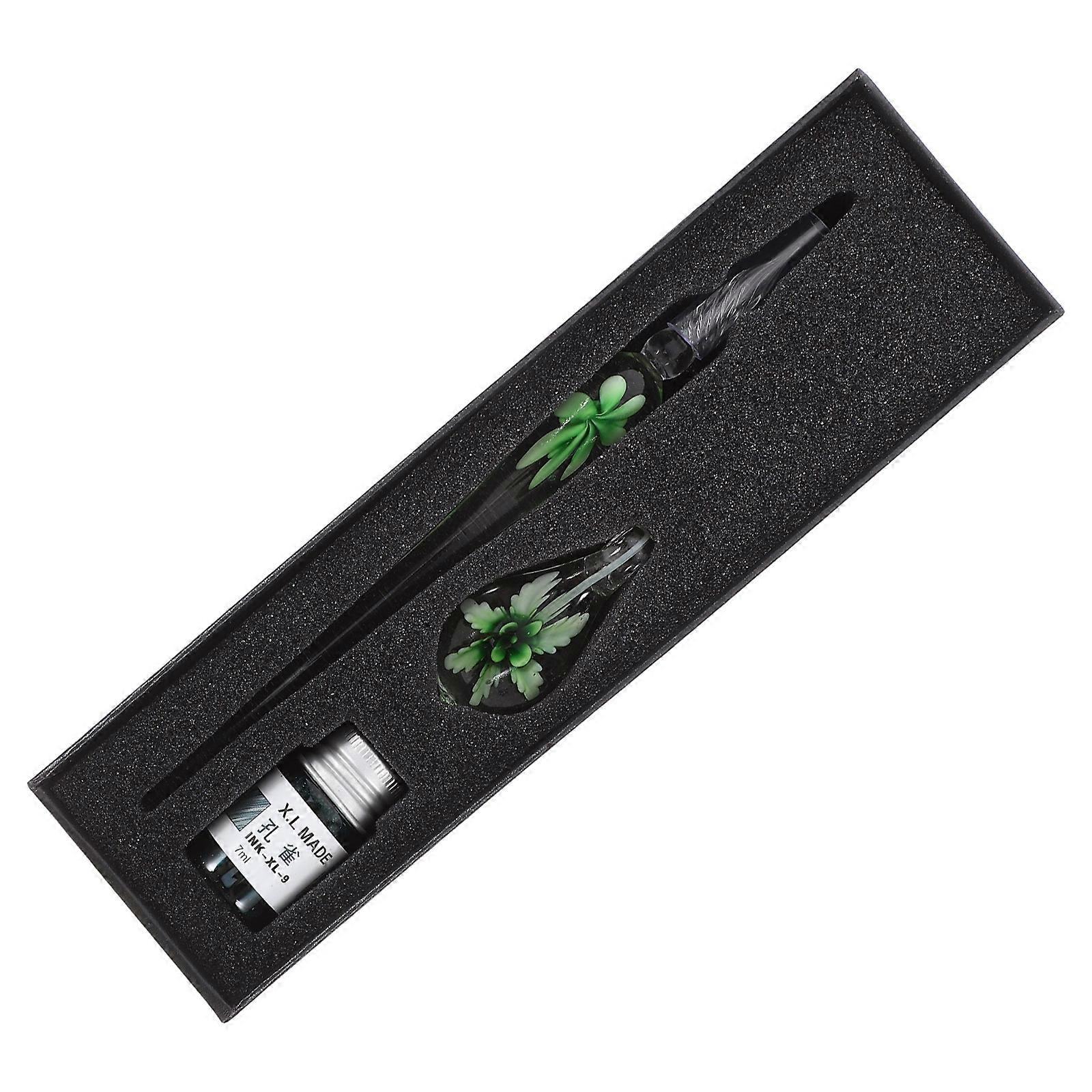 Multi-Function Glass Dip Pen Steel Pen Set for Writing 1Set Artistic Use