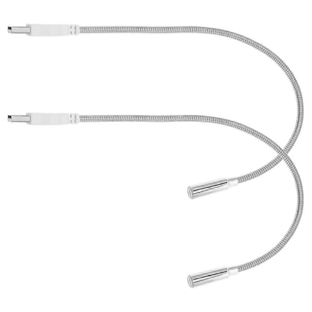 Keyboard Lamp USB Flexible LED Lighting 2Pcs for Laptop Notebook Use