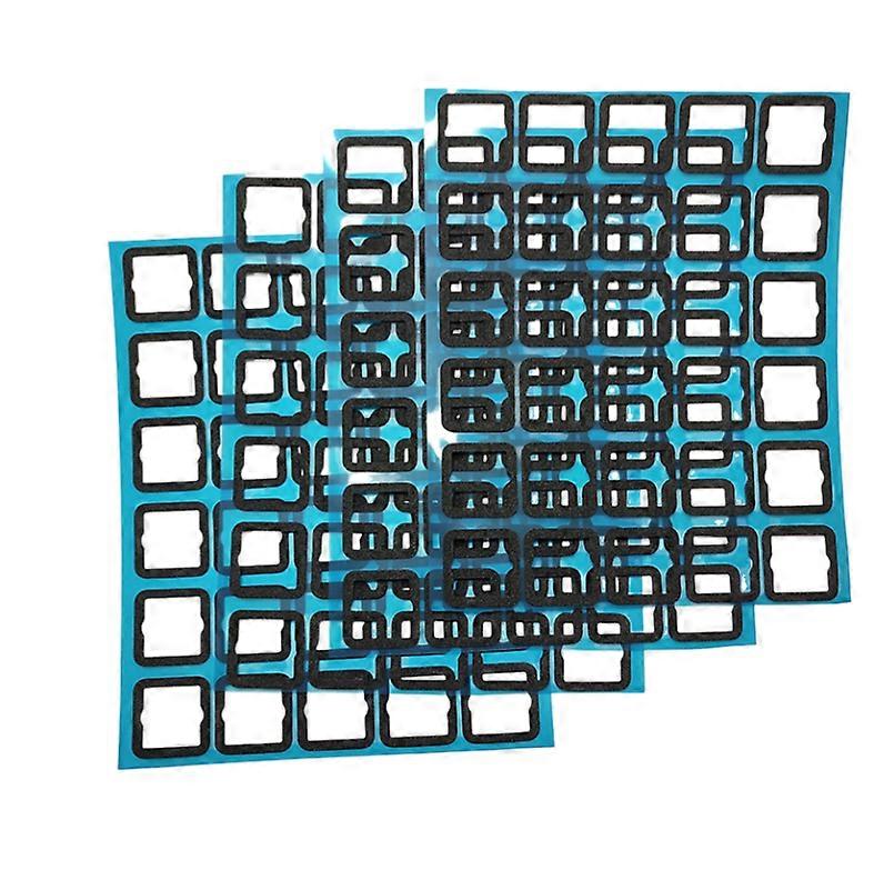 120pcs Mechanical Keyboard Switch Spacers Single-Axis Foam Material Switch Spacer Positioning Plate Foot Pads
