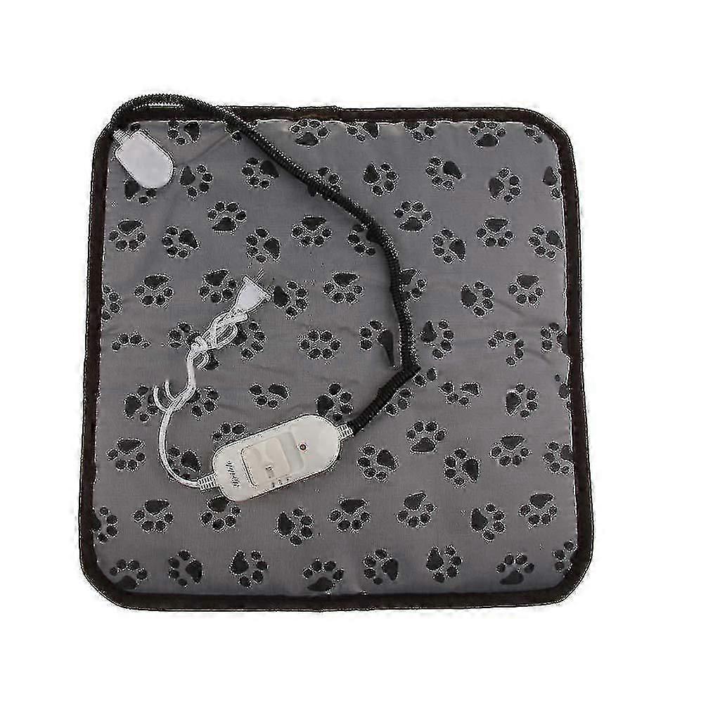 Pet Heating Mat, Waterproof & Chew-Resistant, Adjustable Temperature for Cats & Dogs