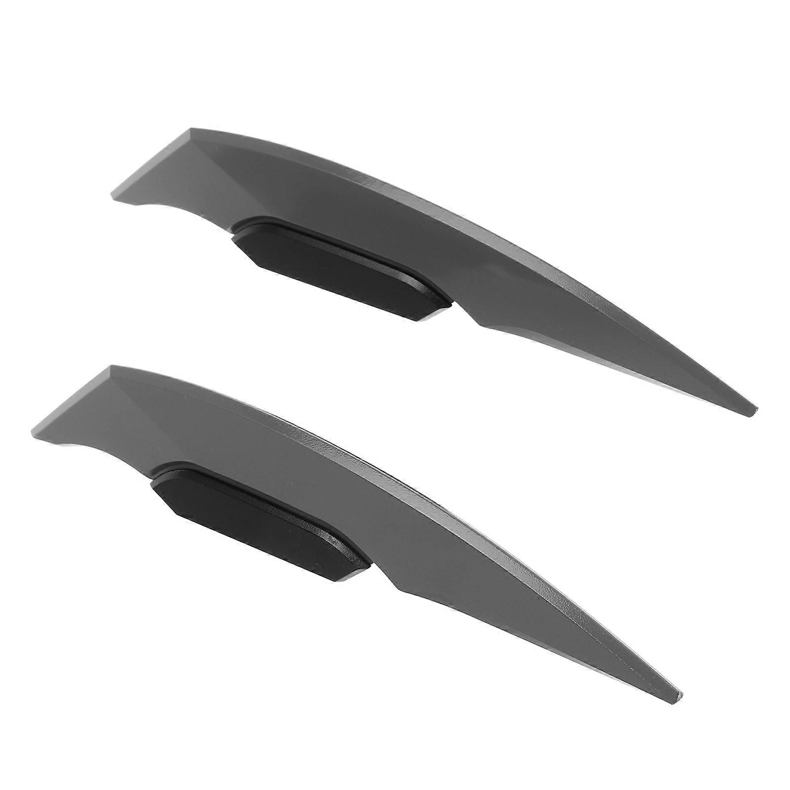 Grey Motorcycle for Motorbikes 4Pcs Side with Durable Plastic