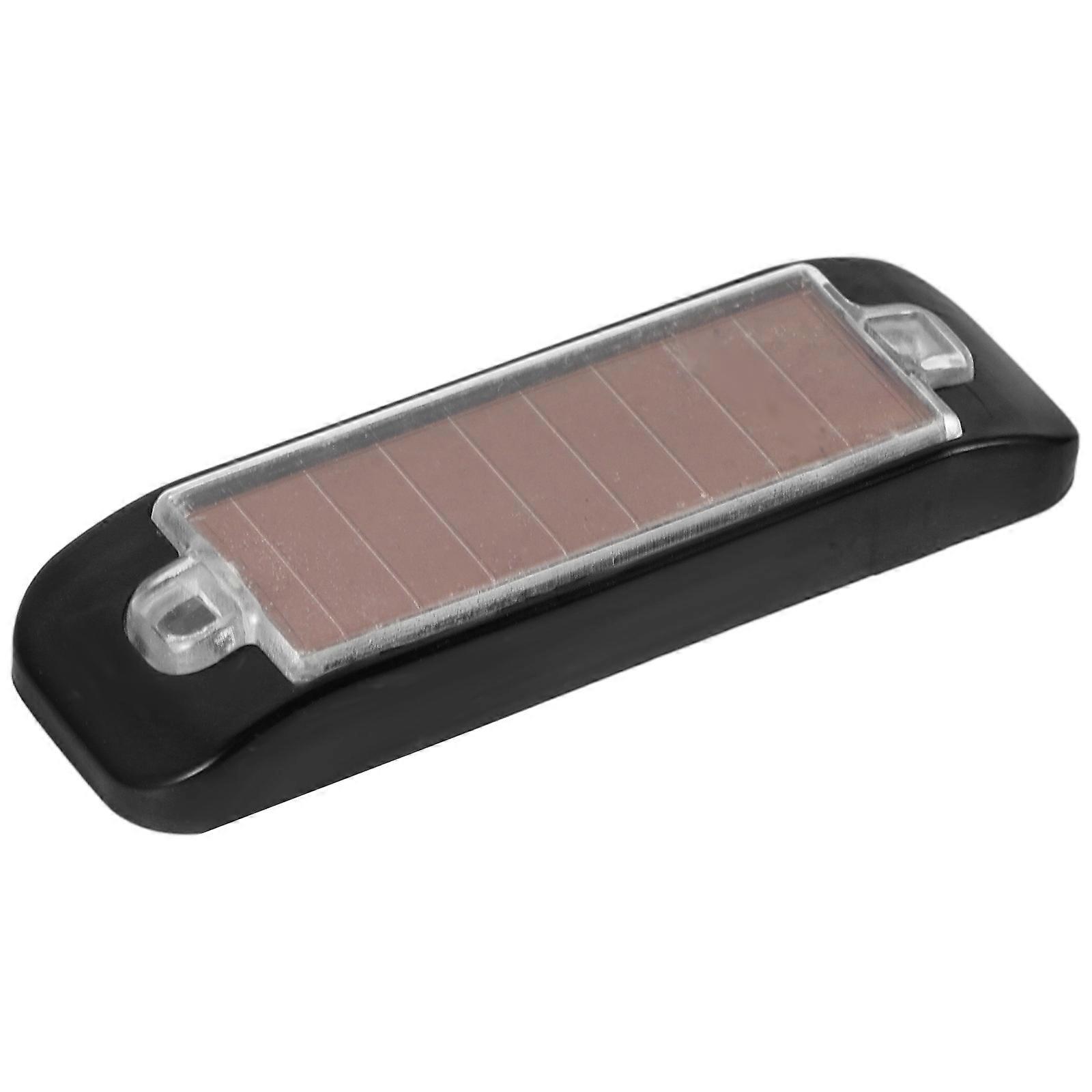 Wireless Solar Strobe Lights for Motorcycles Amber Flashing Lights