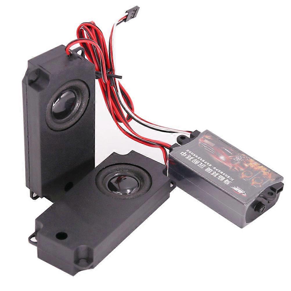 Engine Sound Simulator For Remote Control Car Use Suitable For Hobbyists With Rectangular Shape And 1 Set