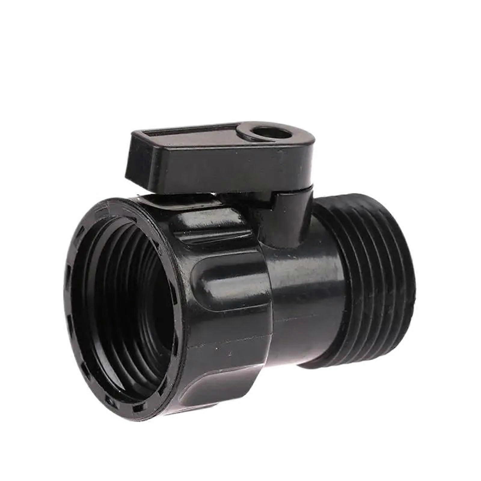 2pcs Garden Irrigation Valve 3/4 Inch Hose Shut Off with Precise Water Flow Control