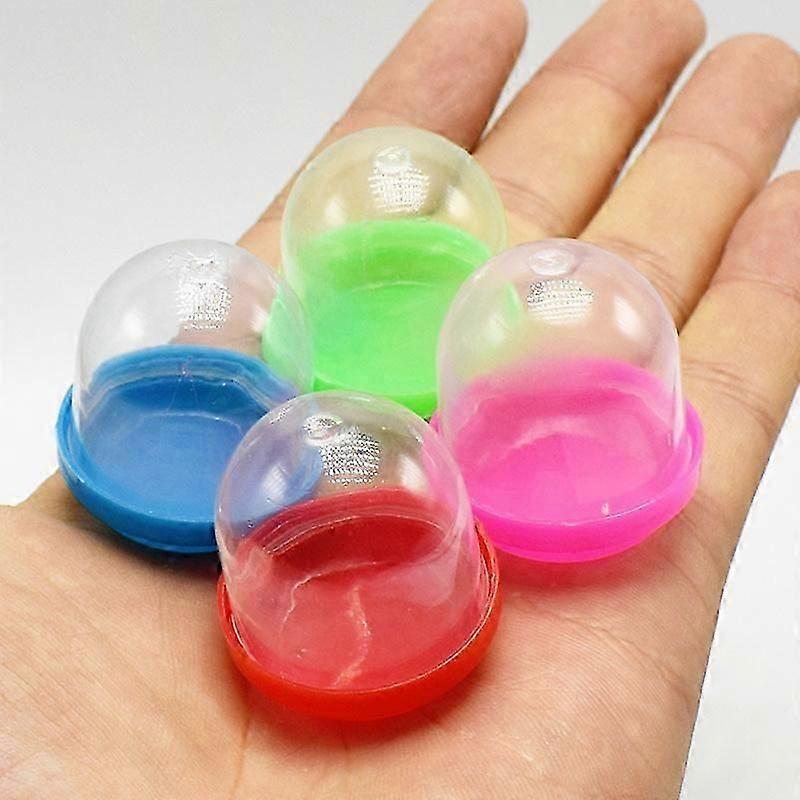 50Pcs Fillable Plastic Balls Empty Capsules Balls Capsules Candy Gift Container (Mixed Color)