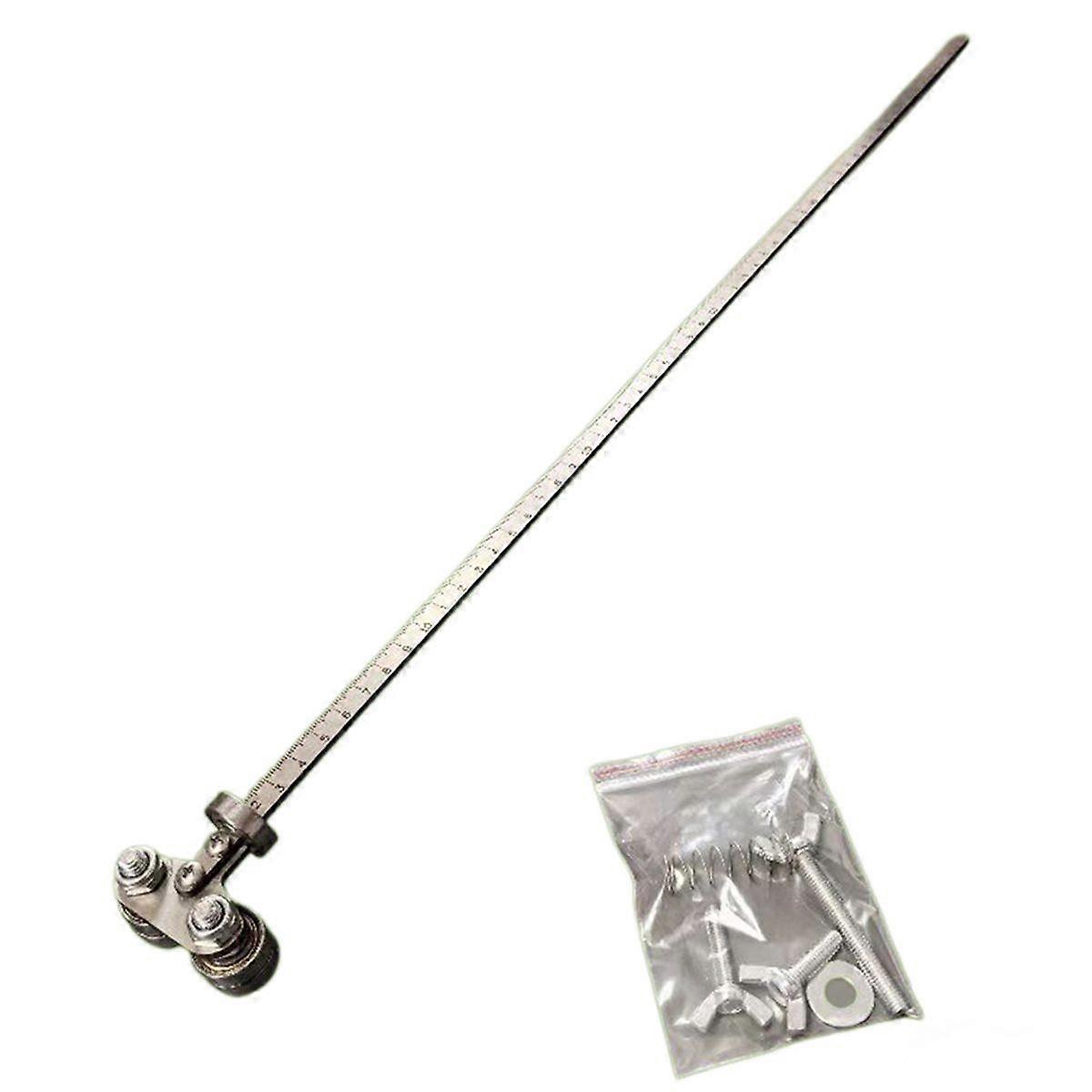 Positioning Calipers Precise Measurements Wood Board Trimming Guide Ruler Carpenters Tool Achieve F