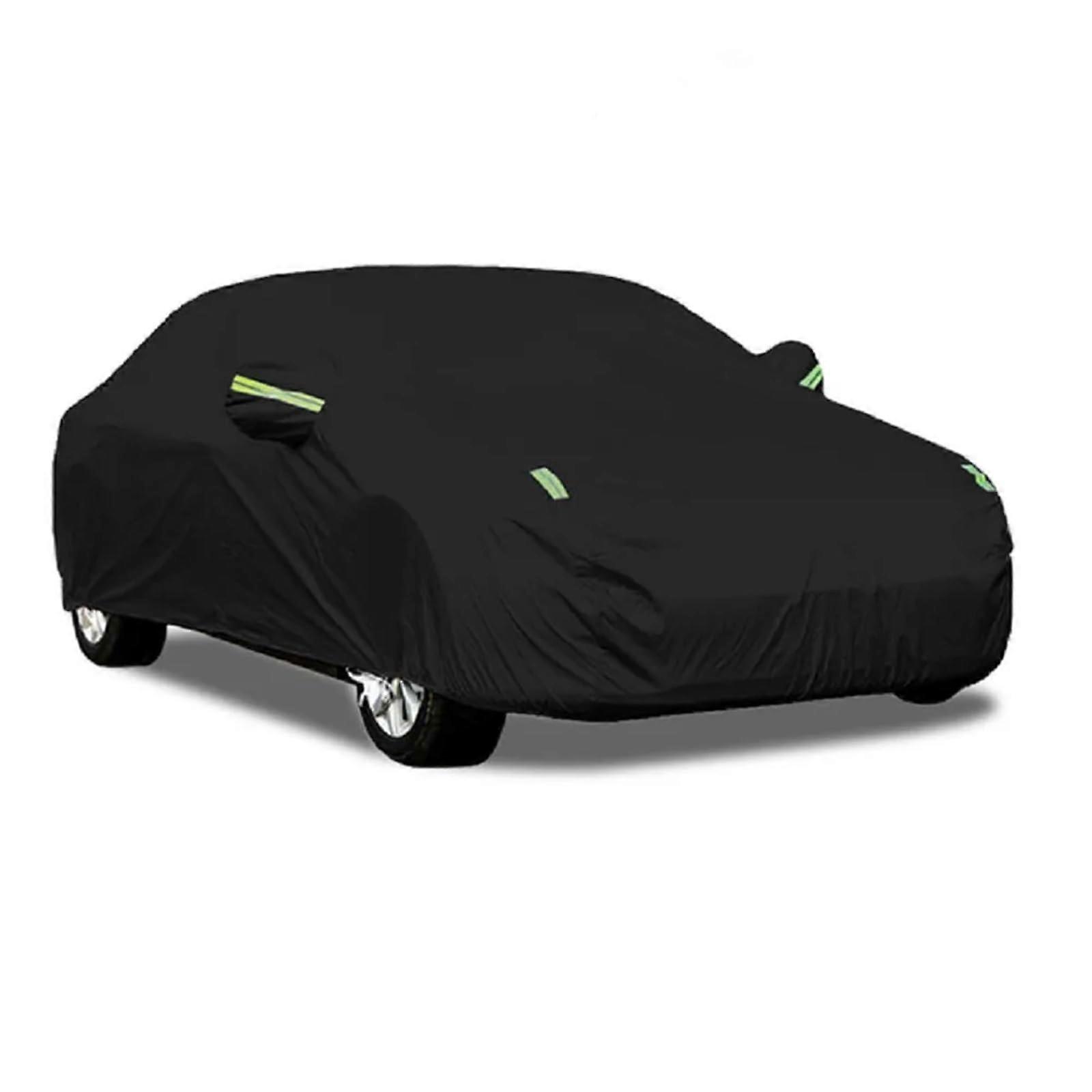Universal Waterproof Car Cover for Hatchback Scratch Resistant UV Protection Dustproof Black S