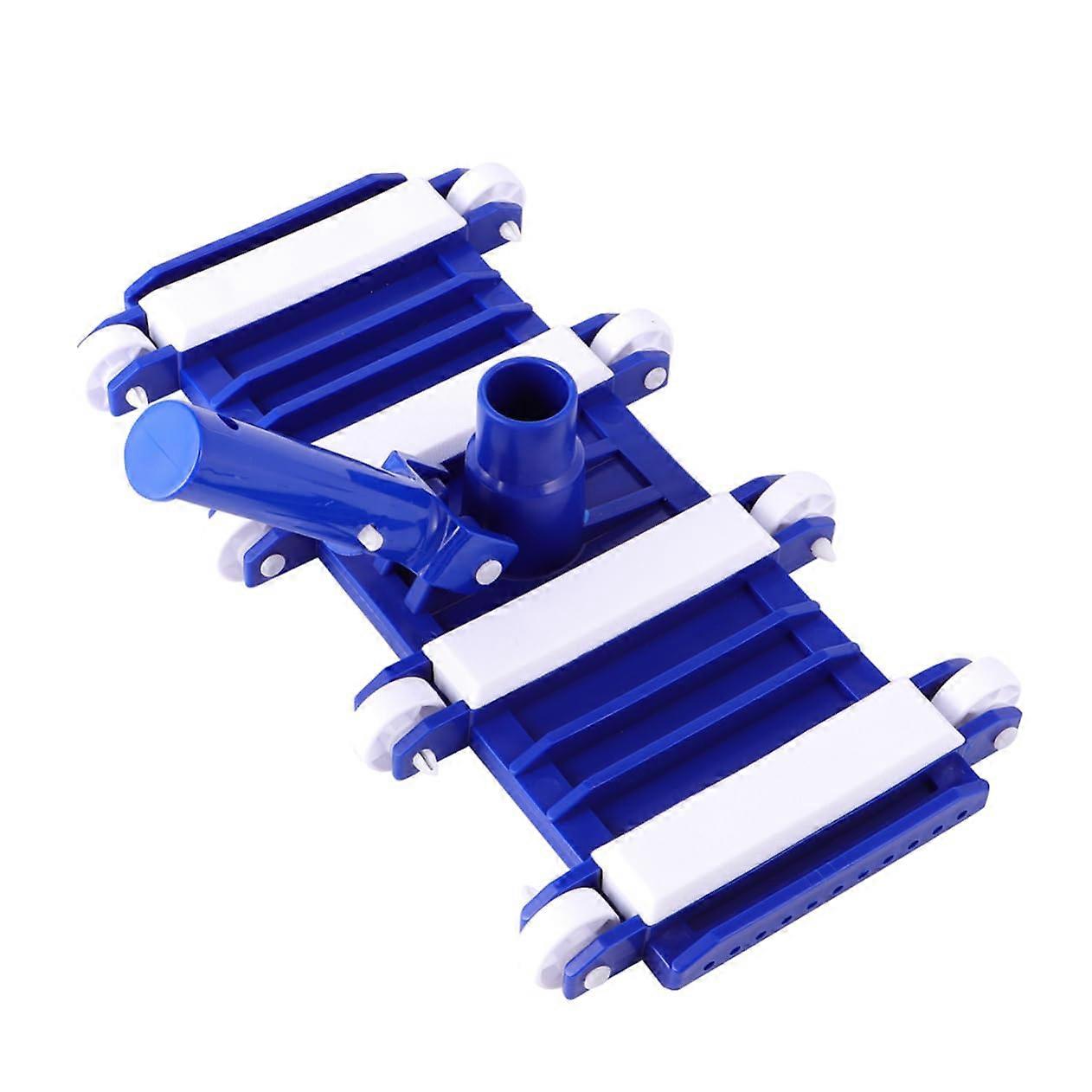 Pool Cleaning Brush with Suction Cup for Easy Cleaning, Fits Telescopic Pole, Durable Plastic