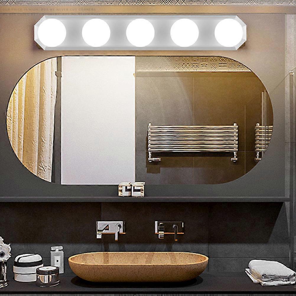 Cosmetic Mirror Light 5 Leds Suction Cup Light Bulbs for Makeup Use