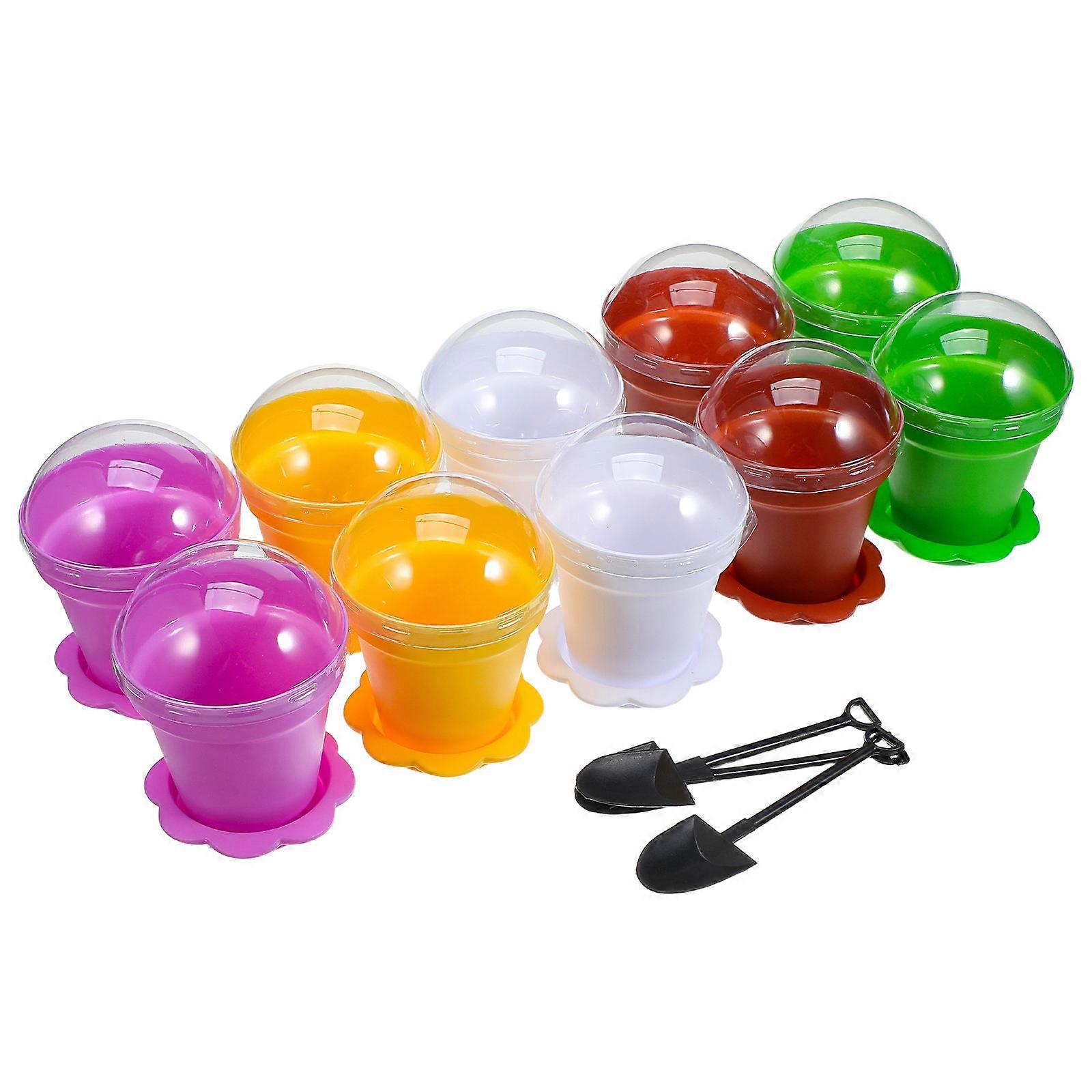 Ice Cream Cups Dessert Cups for Dessert 10Sets Assorted Color