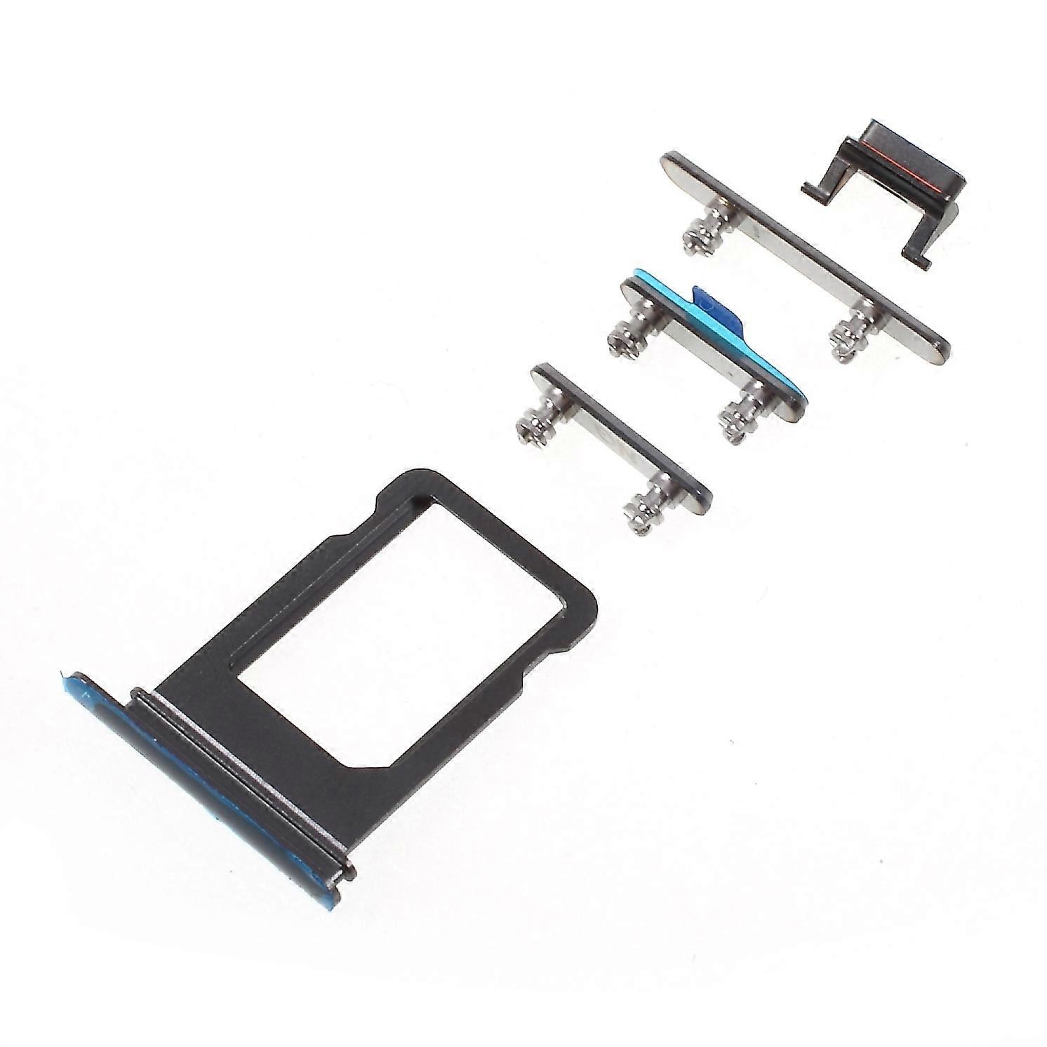 OEM for iPhone X Side Button Set (Mute/Power/Volume Buttons + SIM Card Tray)