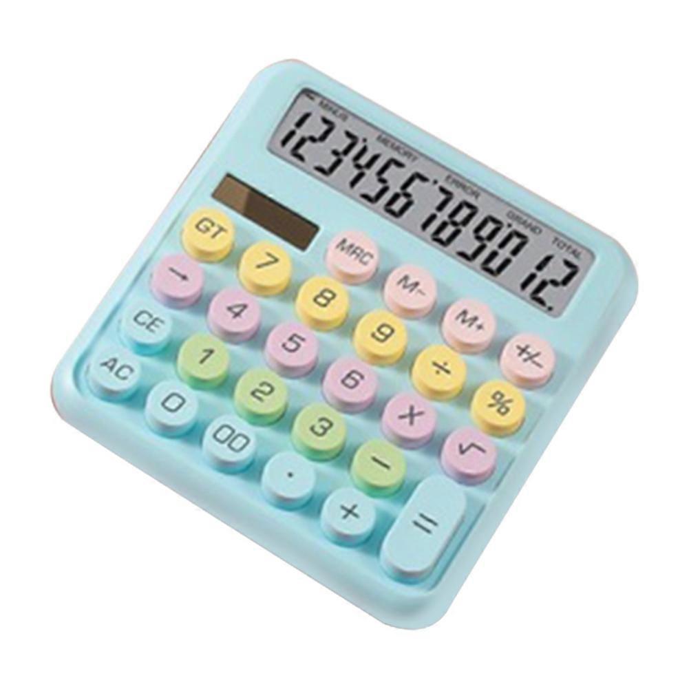 Candy-Colored Desktop Calculator for Office & School, C