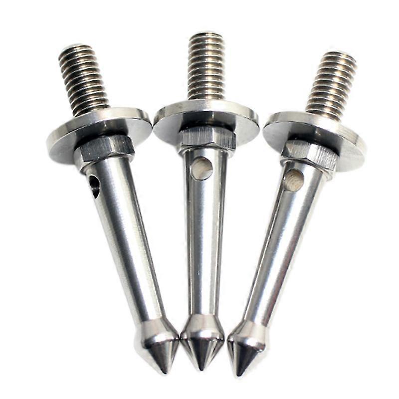 3Pcs Stainless 3/8 Inch Tripod Foot Spikes for //