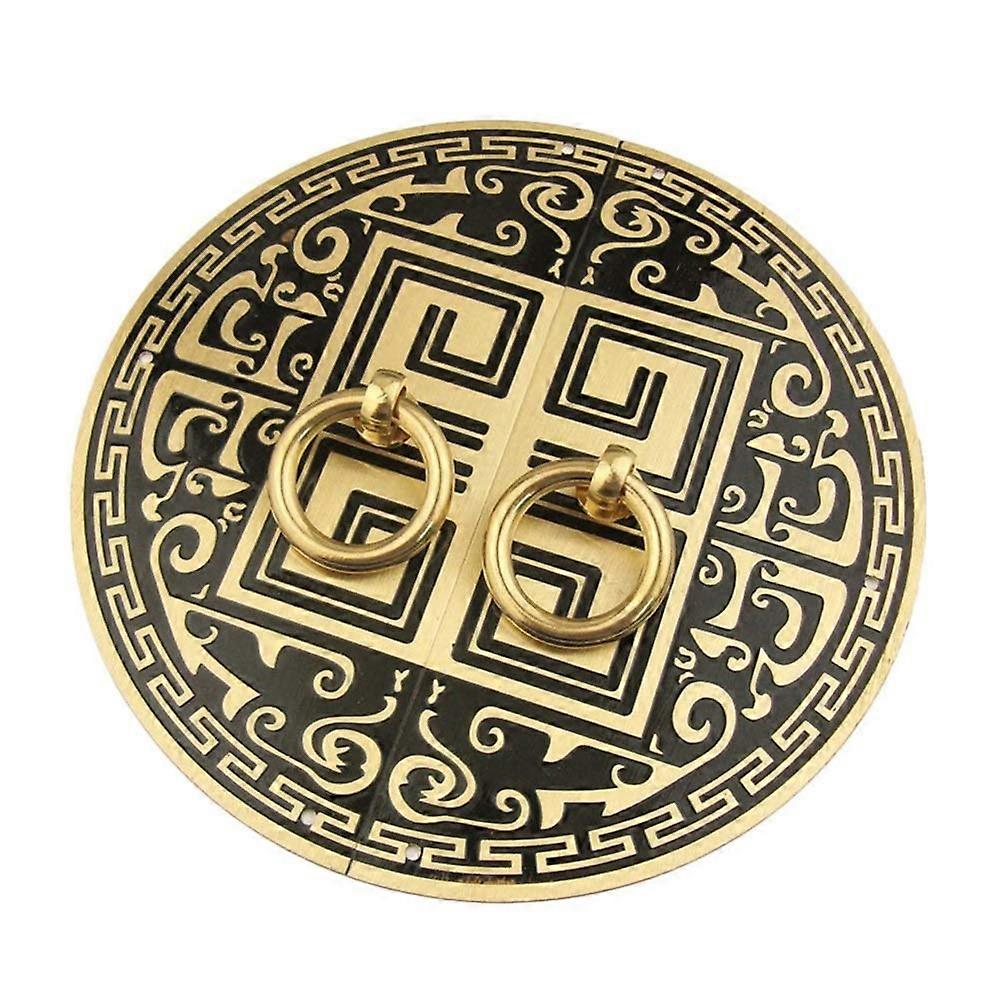 Cabinet Door Handle Pure Copper 14cm Vintage Drawer Pull for Wardrobe with Elegant Design Ref:9821