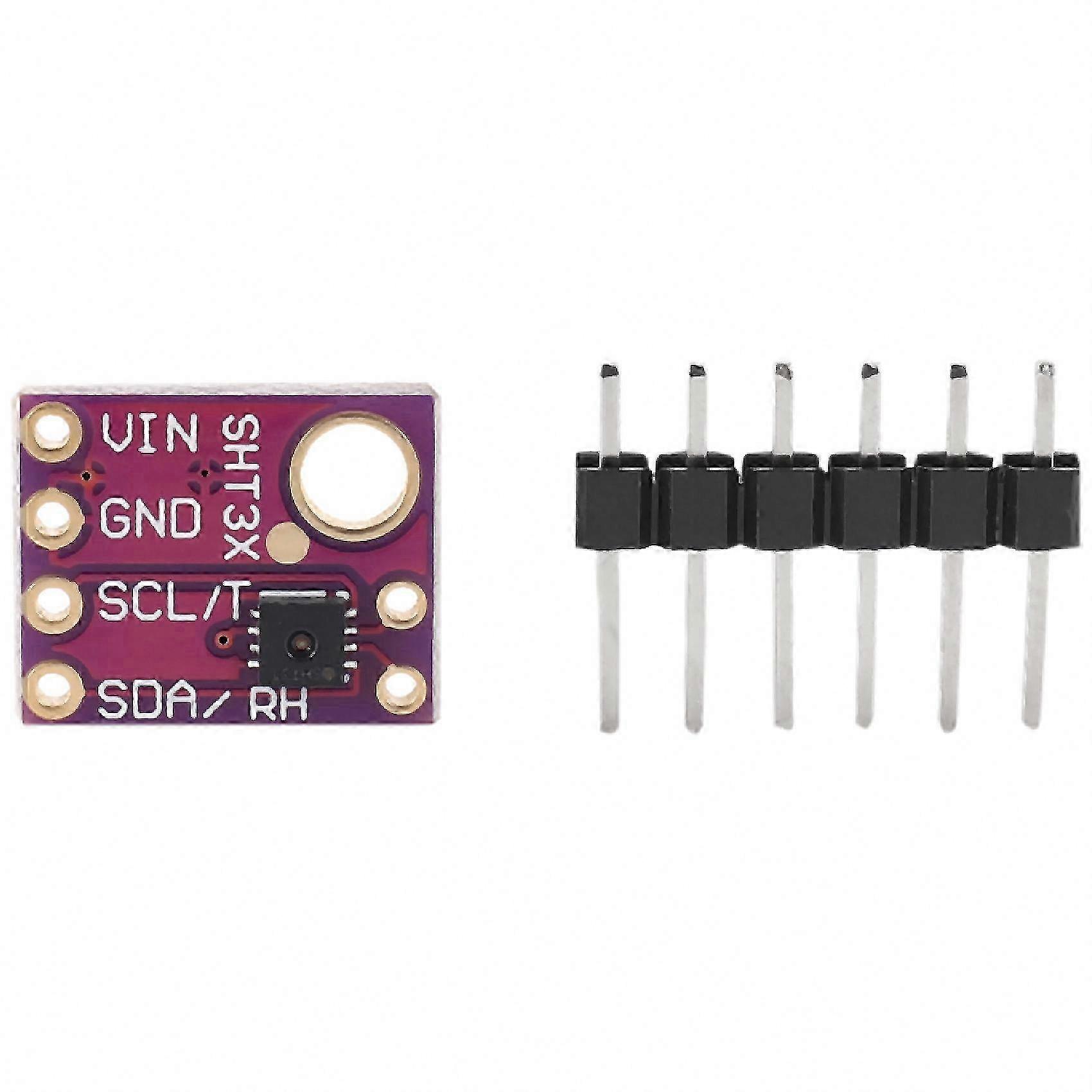 3-Pack Digital Temp Humidity Sensor Module with I2C Interface for 3.3V Projects