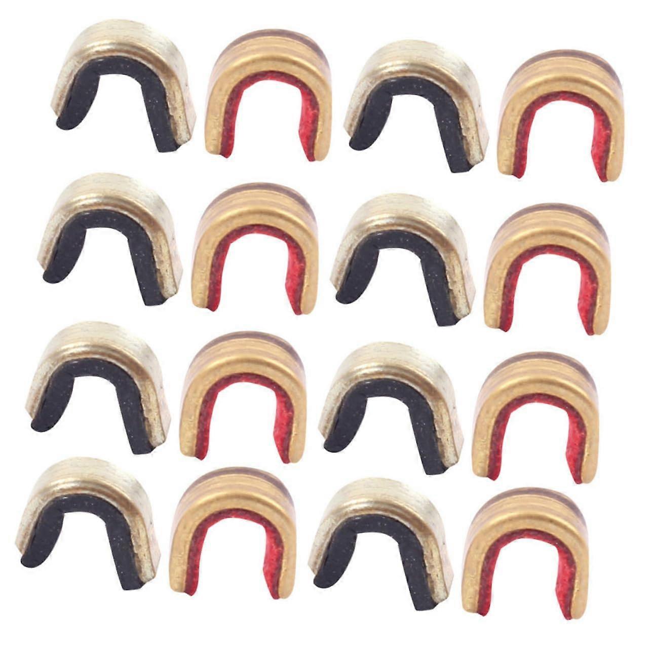 16pcs Brass Archery Nocking Points for Recurve and Compound Bows Accurate Arrow Alignment