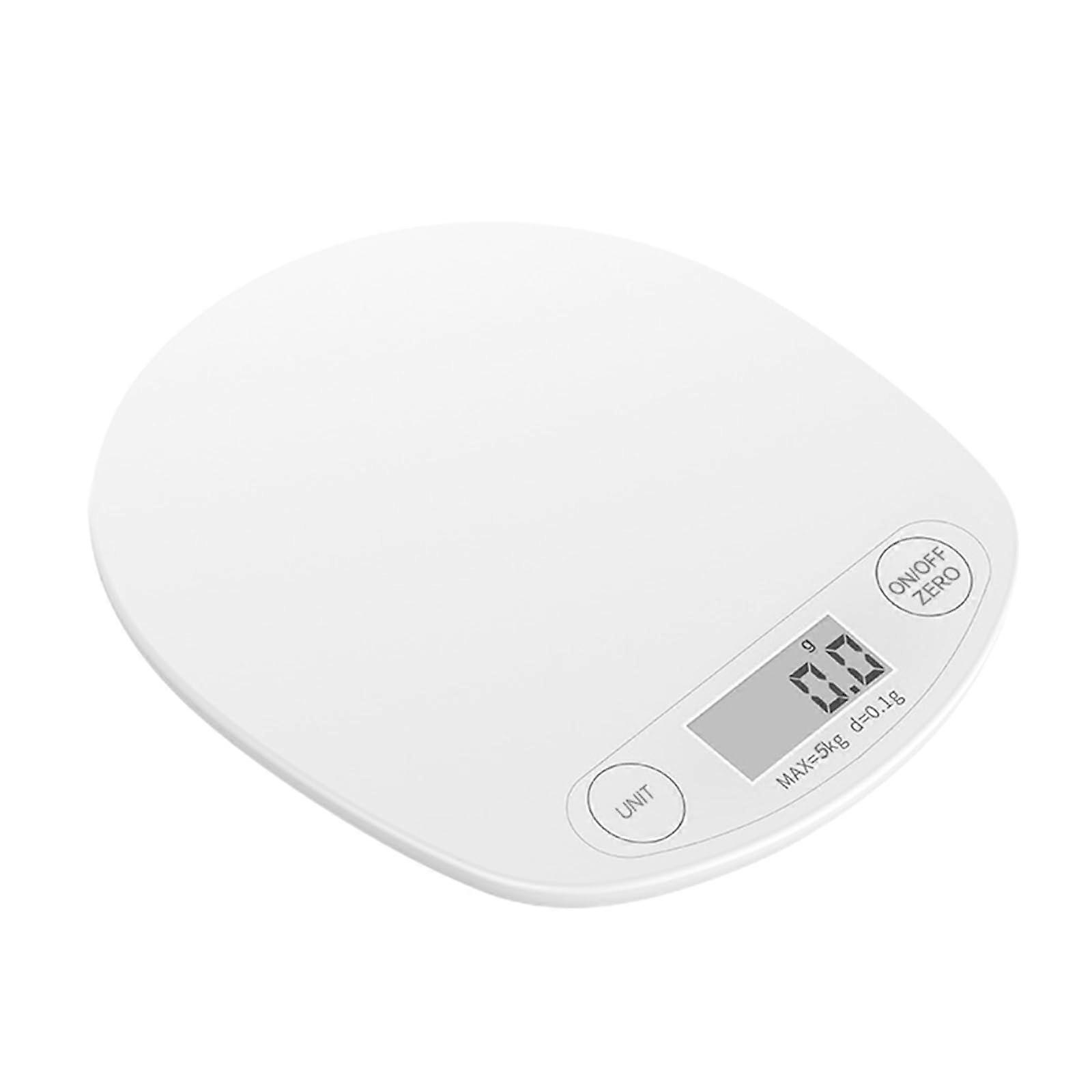 Waterproof Digital Kitchen Scale with LED Display, Easy Tare Function, Small Baking and Baby Food Use