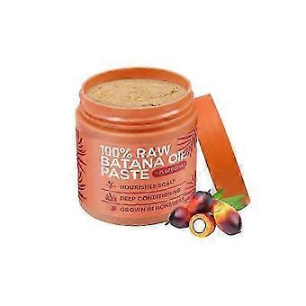 Onbewerkte Batana-olie voor haargroei - 100% pure biologische Batana-olie voor dik en sterk haar, voorkomt haaruitval, versterkt en herstelt droog en beschadigd haar. 120 ml