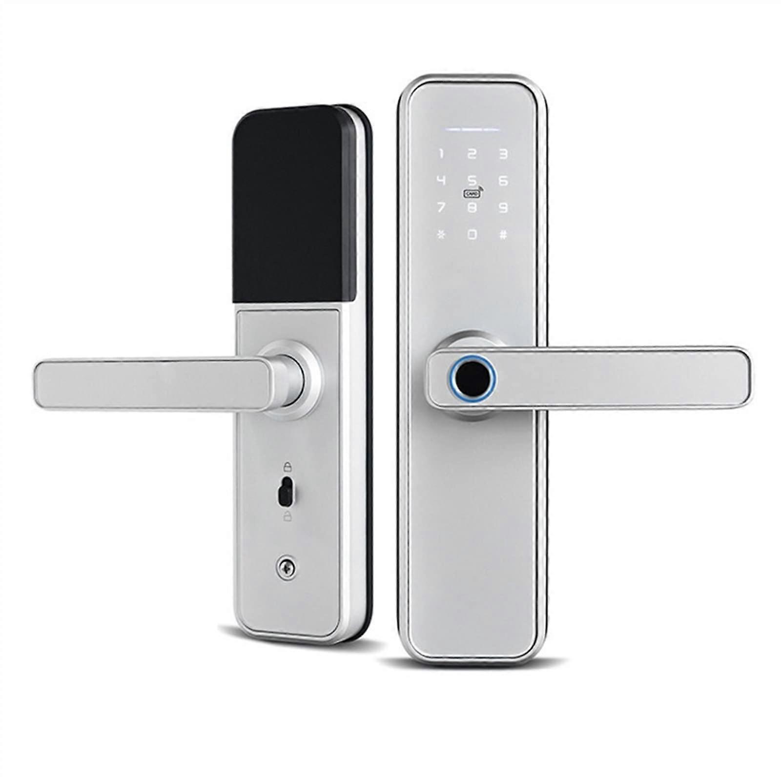 Smart Door Lock X5 Biometric Fingerprint Keypad App Control Electronic Keyless Entry