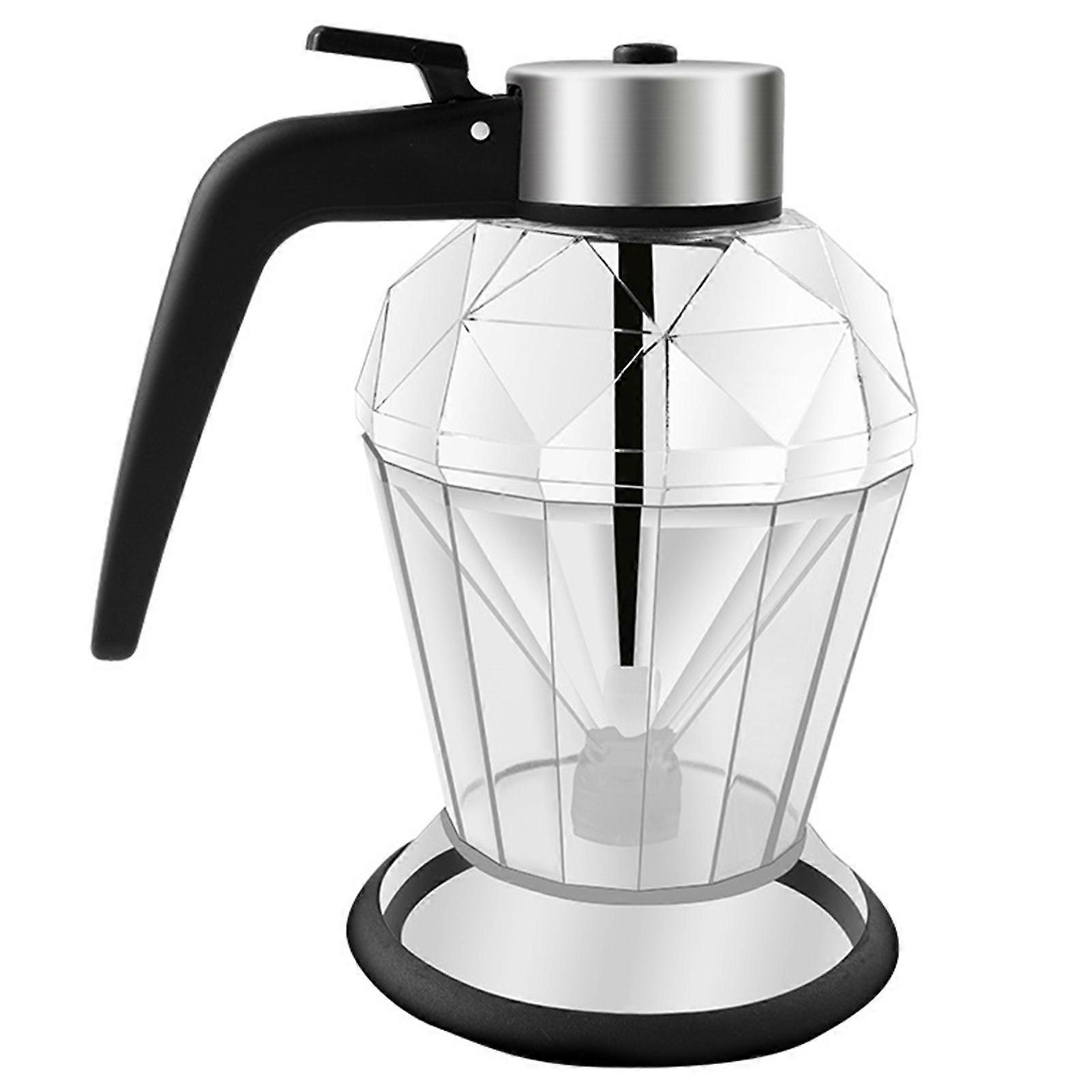 Versatile liquid condiment dispenser with handle Easy Pour & Drip-Free Base Perfect-Hostess Present